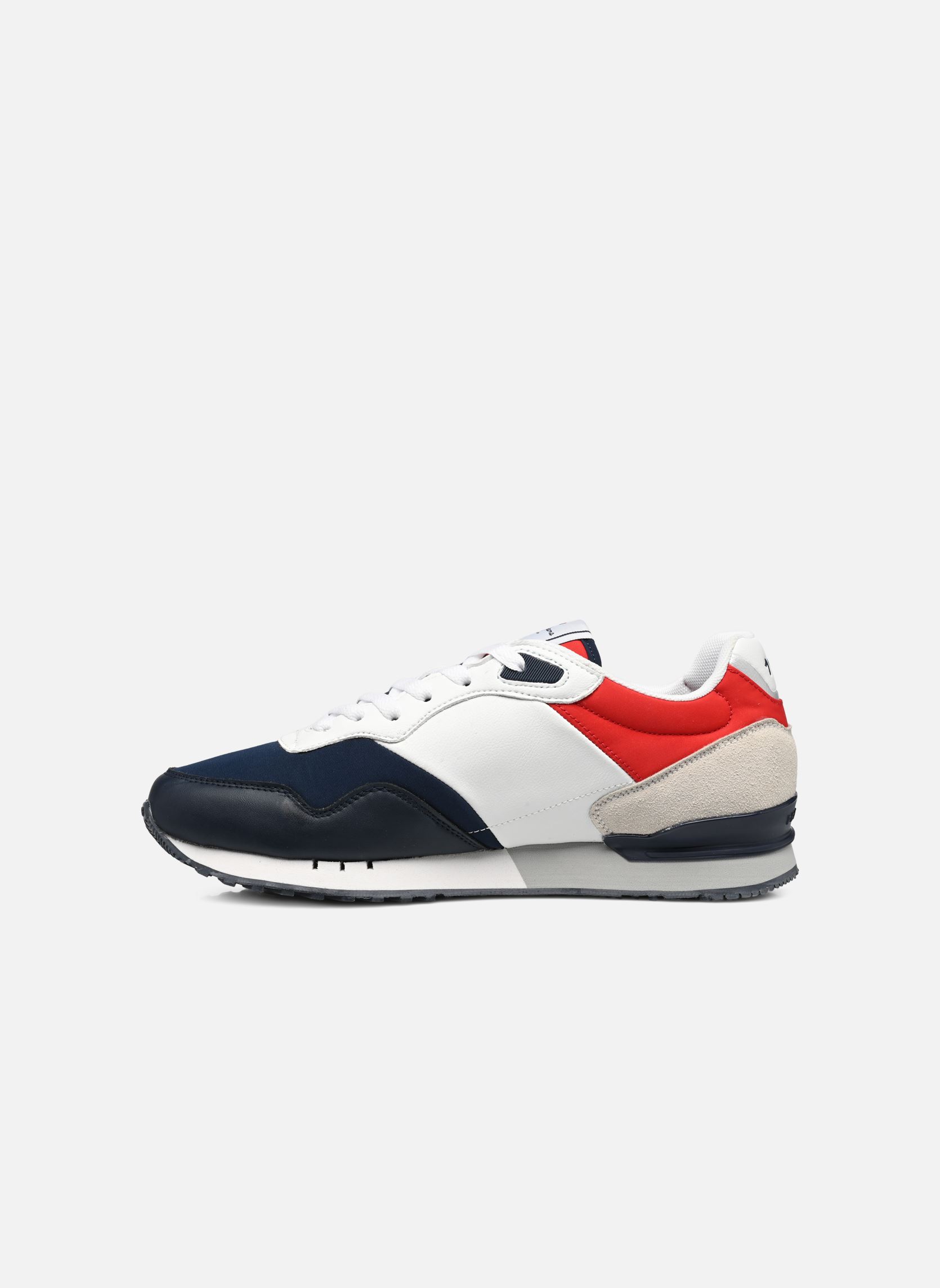 Niedrige Sneaker LONDON ONE M CLUB herren rot Pepe jeans Niedrige Sneaker LONDON ONE M CLUB herren rot Red
