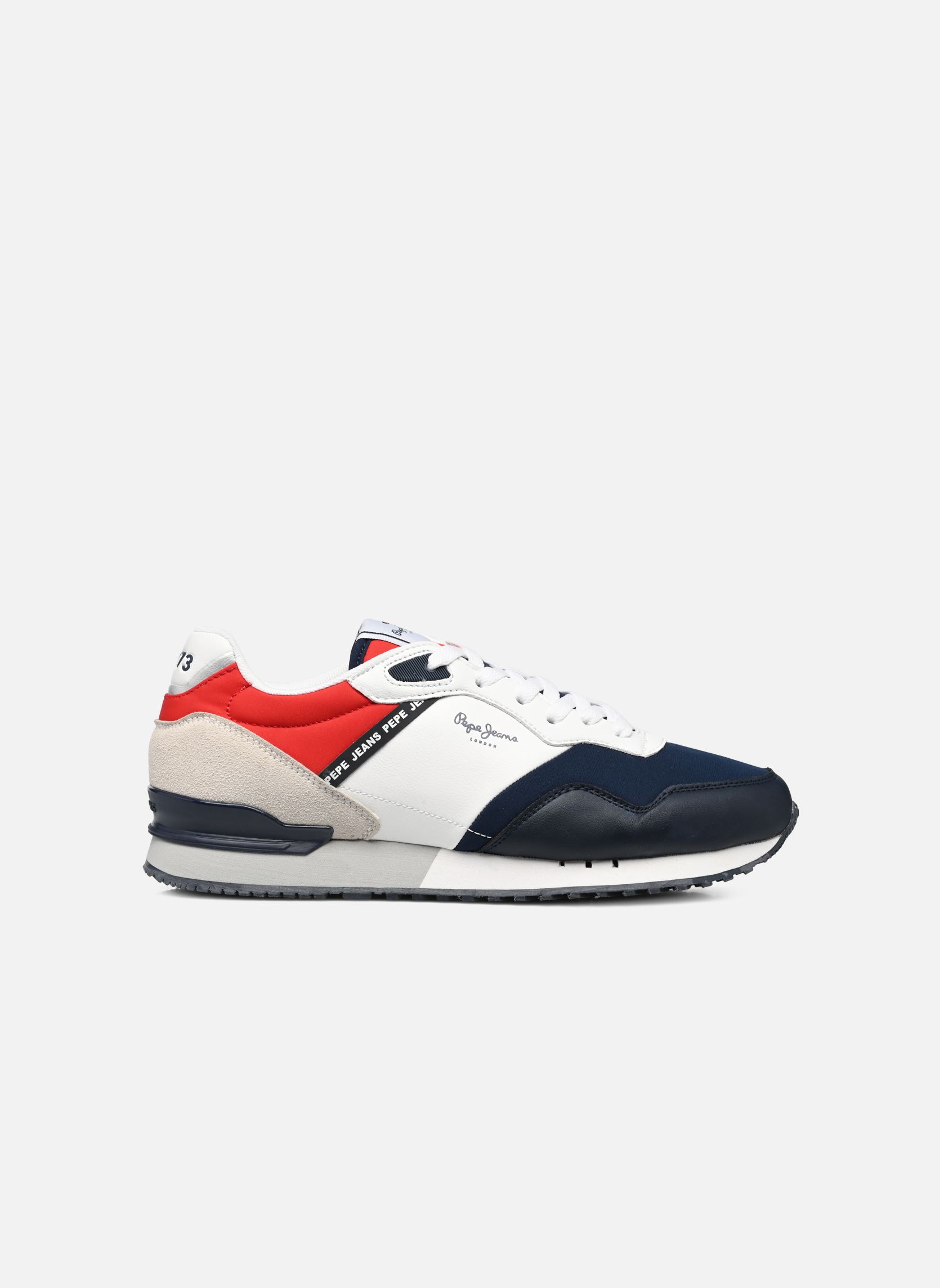 Niedrige Sneaker LONDON ONE M CLUB herren rot Pepe jeans Niedrige Sneaker LONDON ONE M CLUB herren rot Red