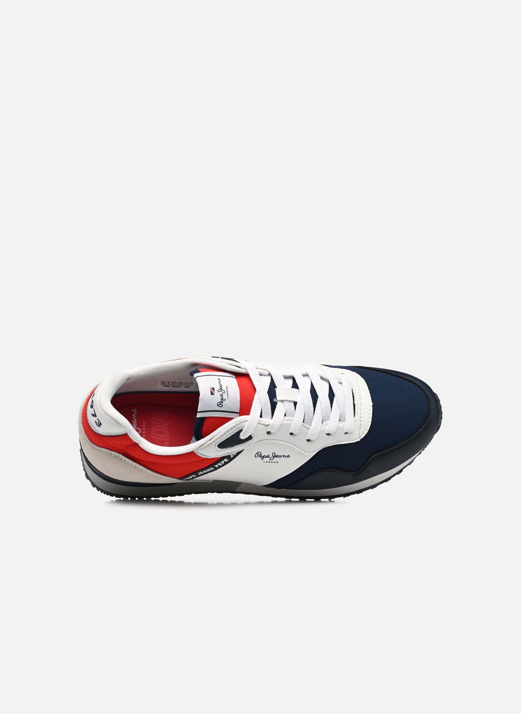 Niedrige Sneaker LONDON ONE M CLUB herren rot Pepe jeans Niedrige Sneaker LONDON ONE M CLUB herren rot Red