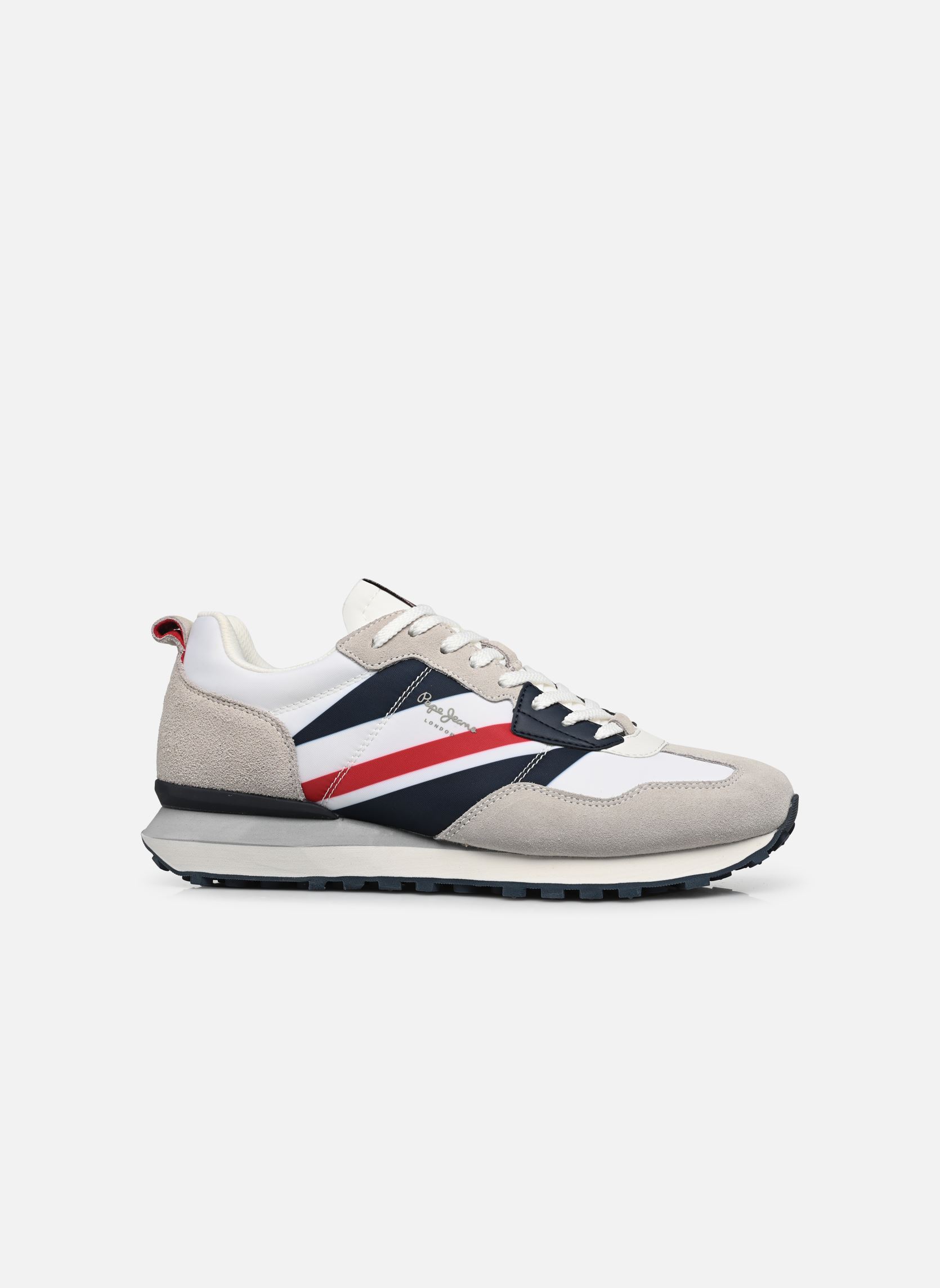 Baskets basses FOSTER MAN PRINT SS23 homme blanc Pepe jeans Baskets basses FOSTER MAN PRINT SS23 homme blanc White