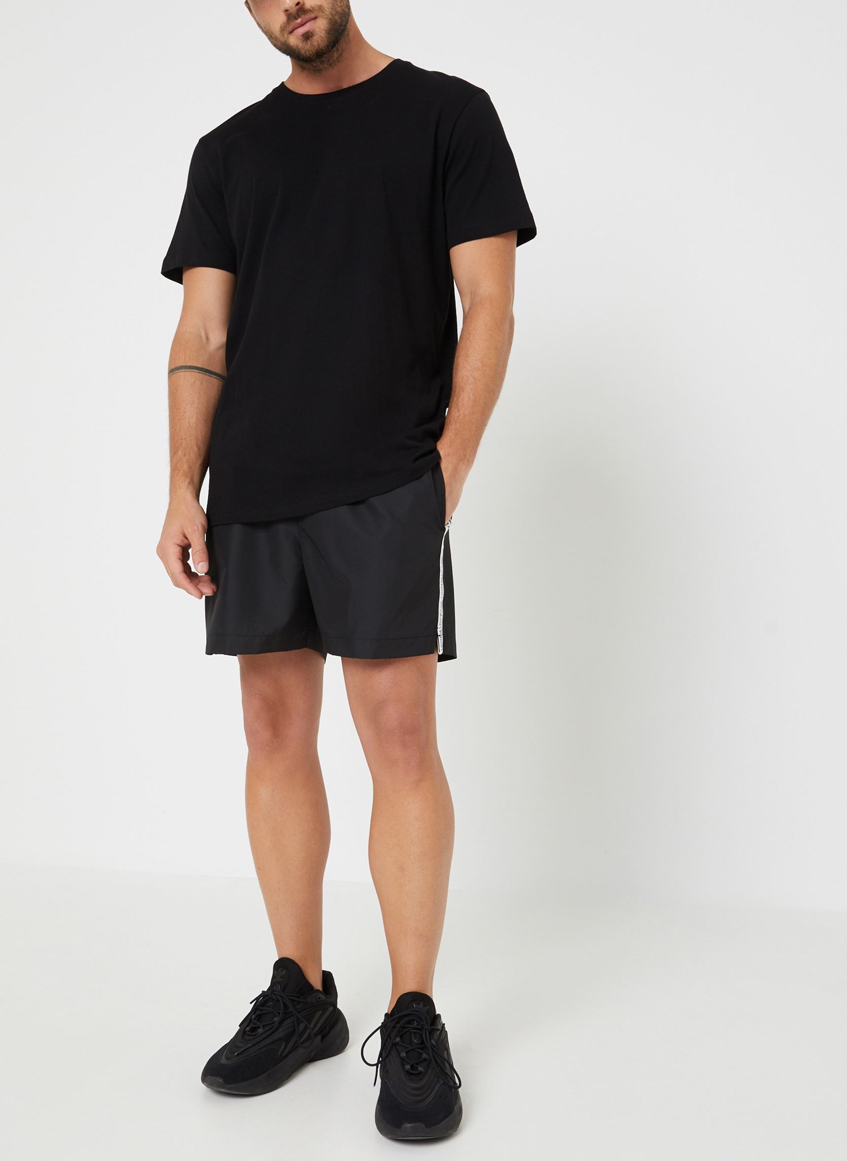Boxers de bain Medium Drawstring-Nos homme noir Calvin Klein Boxers de bain Medium Drawstring-Nos homme noir Pvh Black