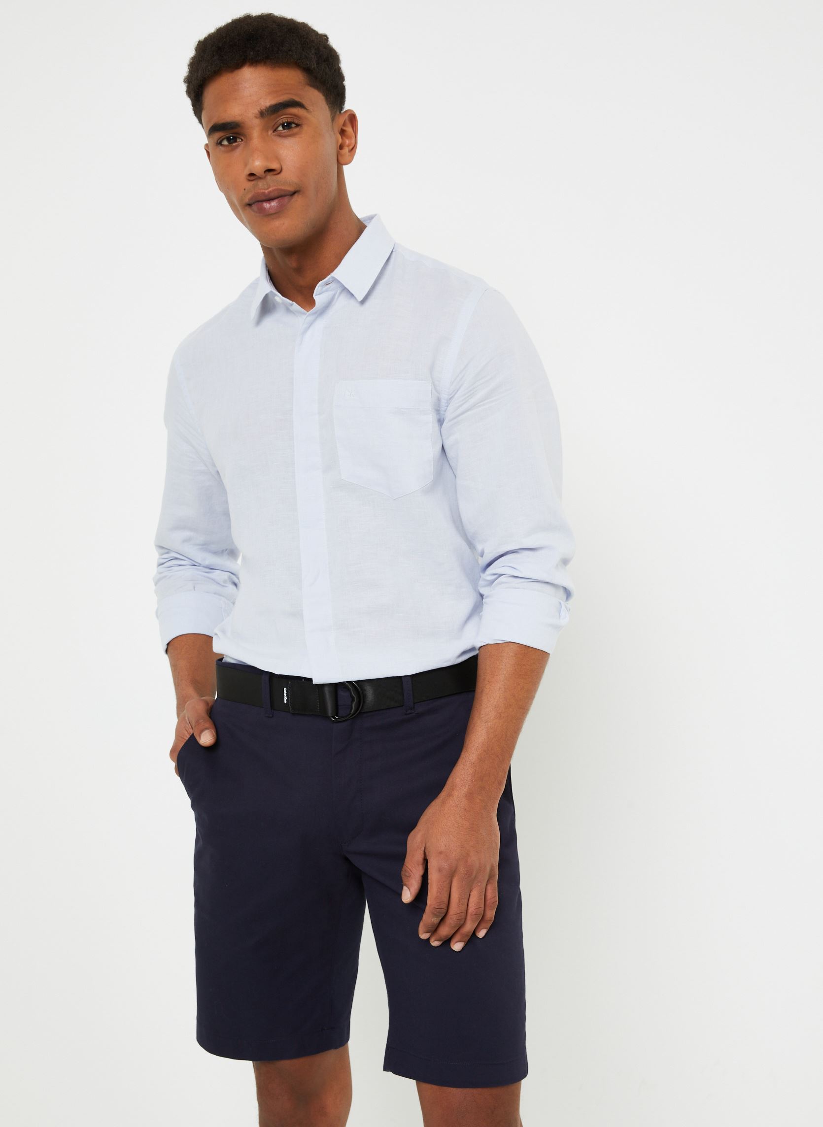 Vêtements Calvin Klein Modern Twill Slim Short Belt pour Accessoires - vue 2