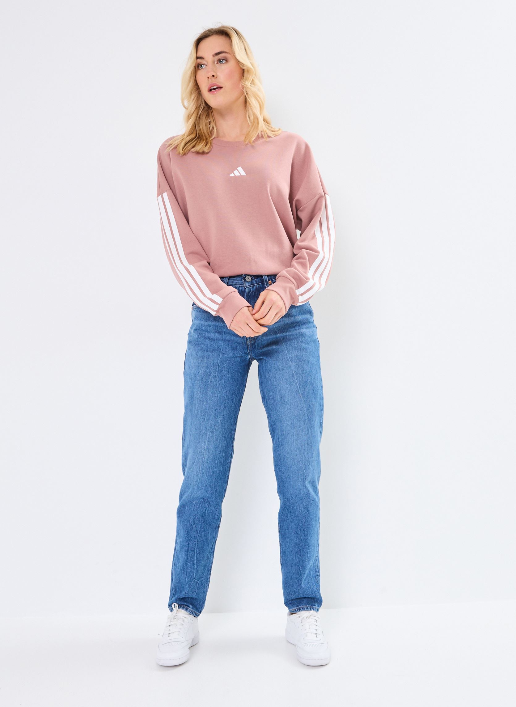 Rechte jeans / Straight Leg Jeans 501® '81 dames blauw Levi's Rechte jeans / Straight Leg Jeans 501® '81 dames blauw MEDIUM INDIGO WORN IN
