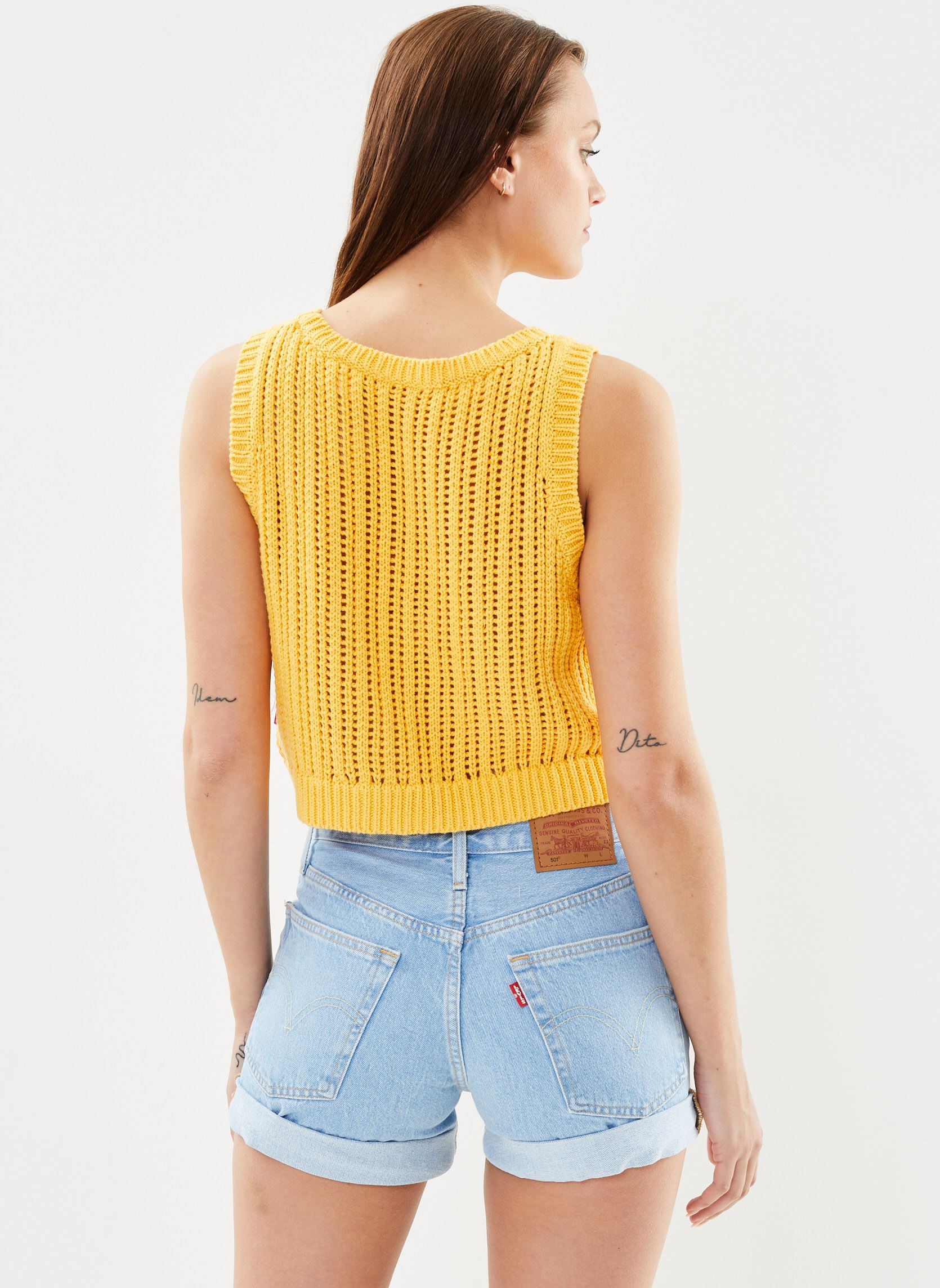 Shorts 501® Rolled Short dames blauw Levi's Shorts 501® Rolled Short dames blauw Glaring