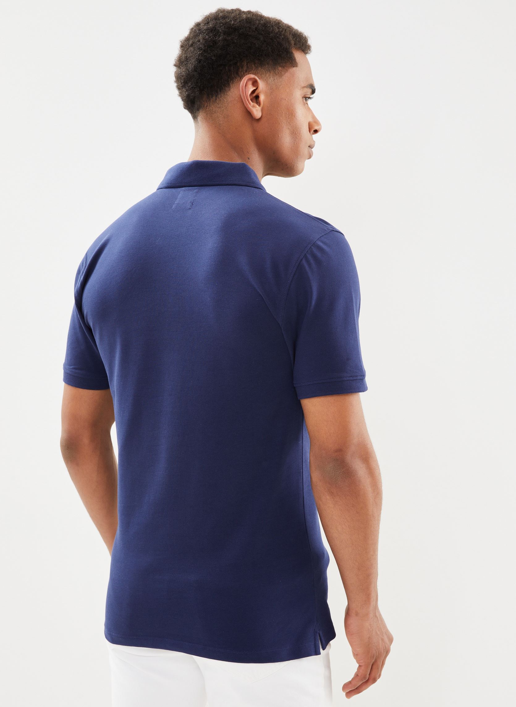 Polos Slim Housemark Polo homme bleu Levi's Polos Slim Housemark Polo homme bleu Naval Academy Garmen