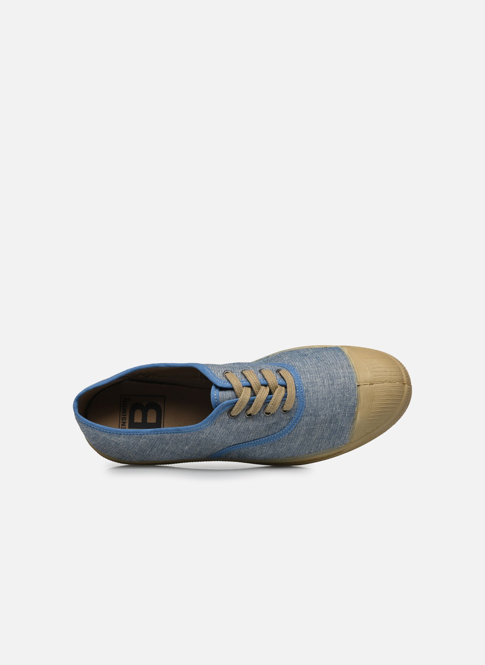 Print sneakers Tennis Chambray W dames blauw Bensimon Print sneakers Tennis Chambray W dames blauw CHAMBRAY