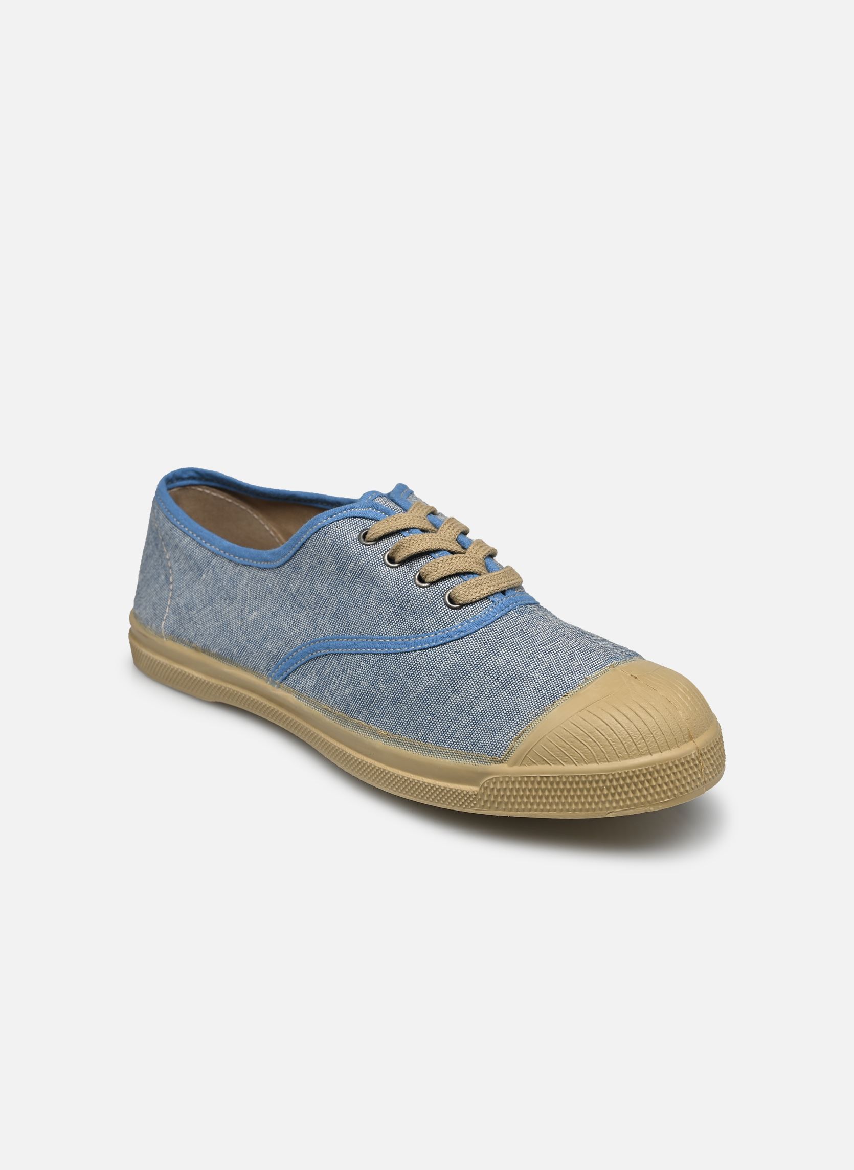 Print sneakers Tennis Chambray W dames blauw Bensimon Print sneakers Tennis Chambray W dames blauw CHAMBRAY
