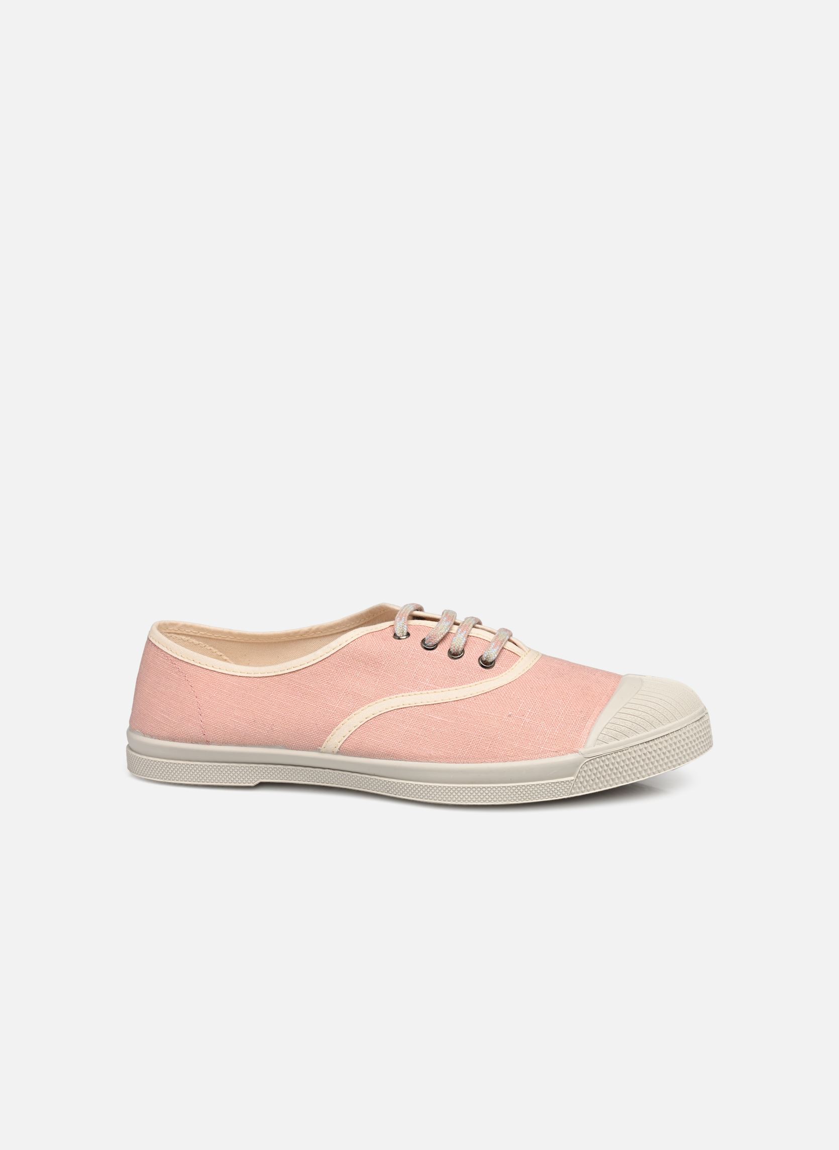 Baskets toile Tennis Linen Shiny W femme beige Bensimon Baskets toile Tennis Linen Shiny W femme beige MAKE UP