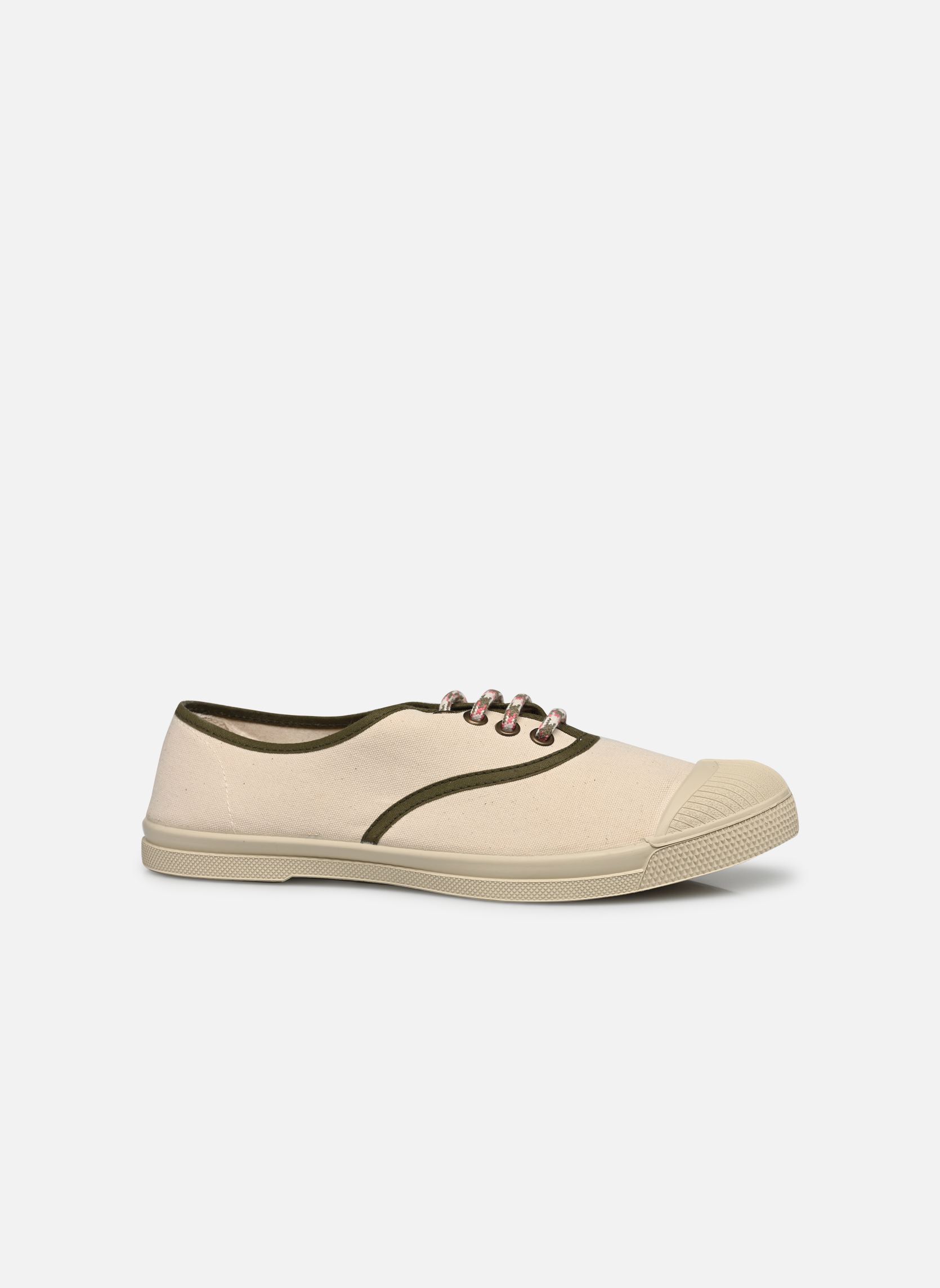 Print sneakers Tennis Coton Bio Natural W dames beige Bensimon Print sneakers Tennis Coton Bio Natural W dames beige NATUREL