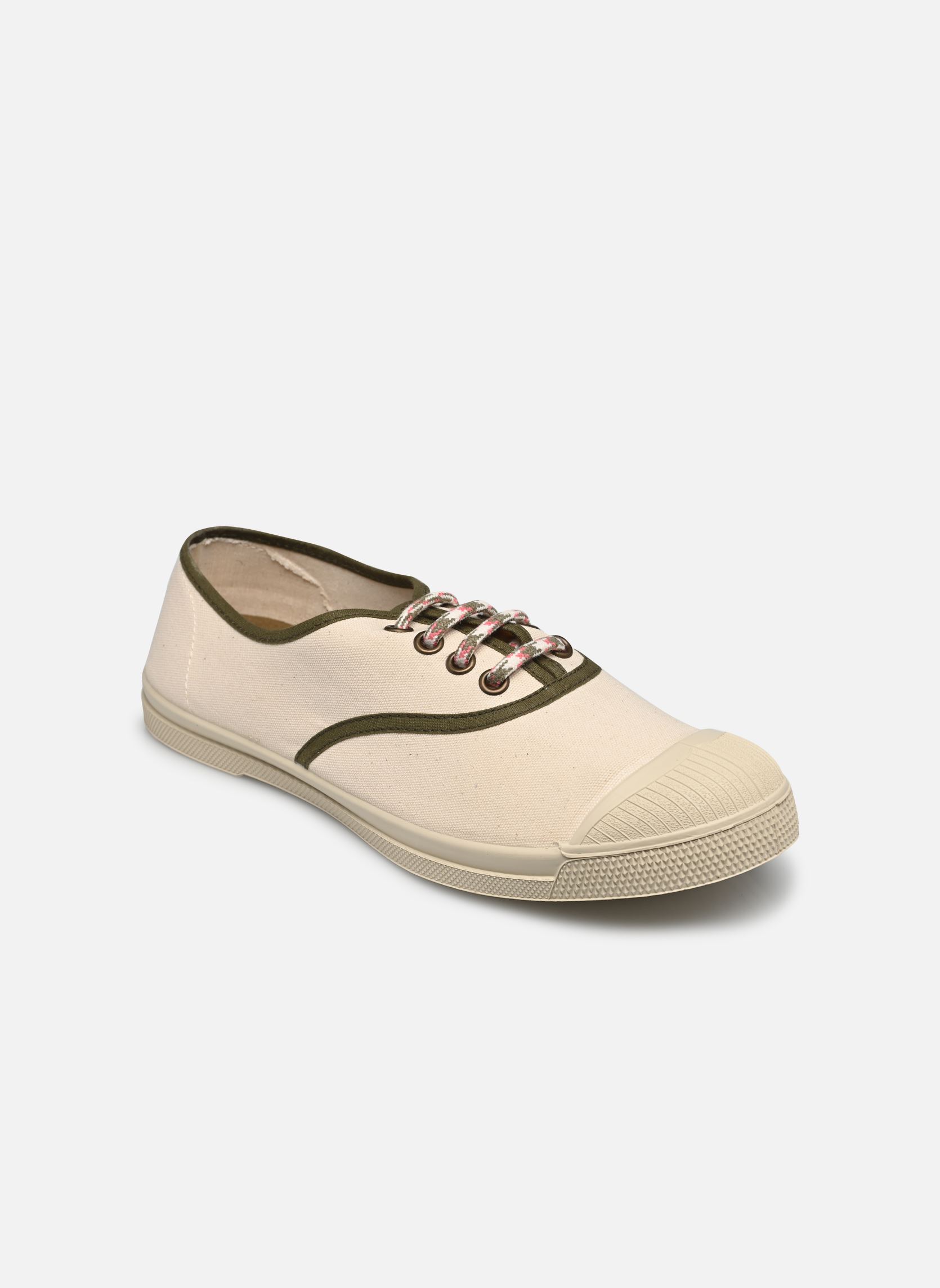 Print sneakers Tennis Coton Bio Natural W dames beige Bensimon Print sneakers Tennis Coton Bio Natural W dames beige NATUREL