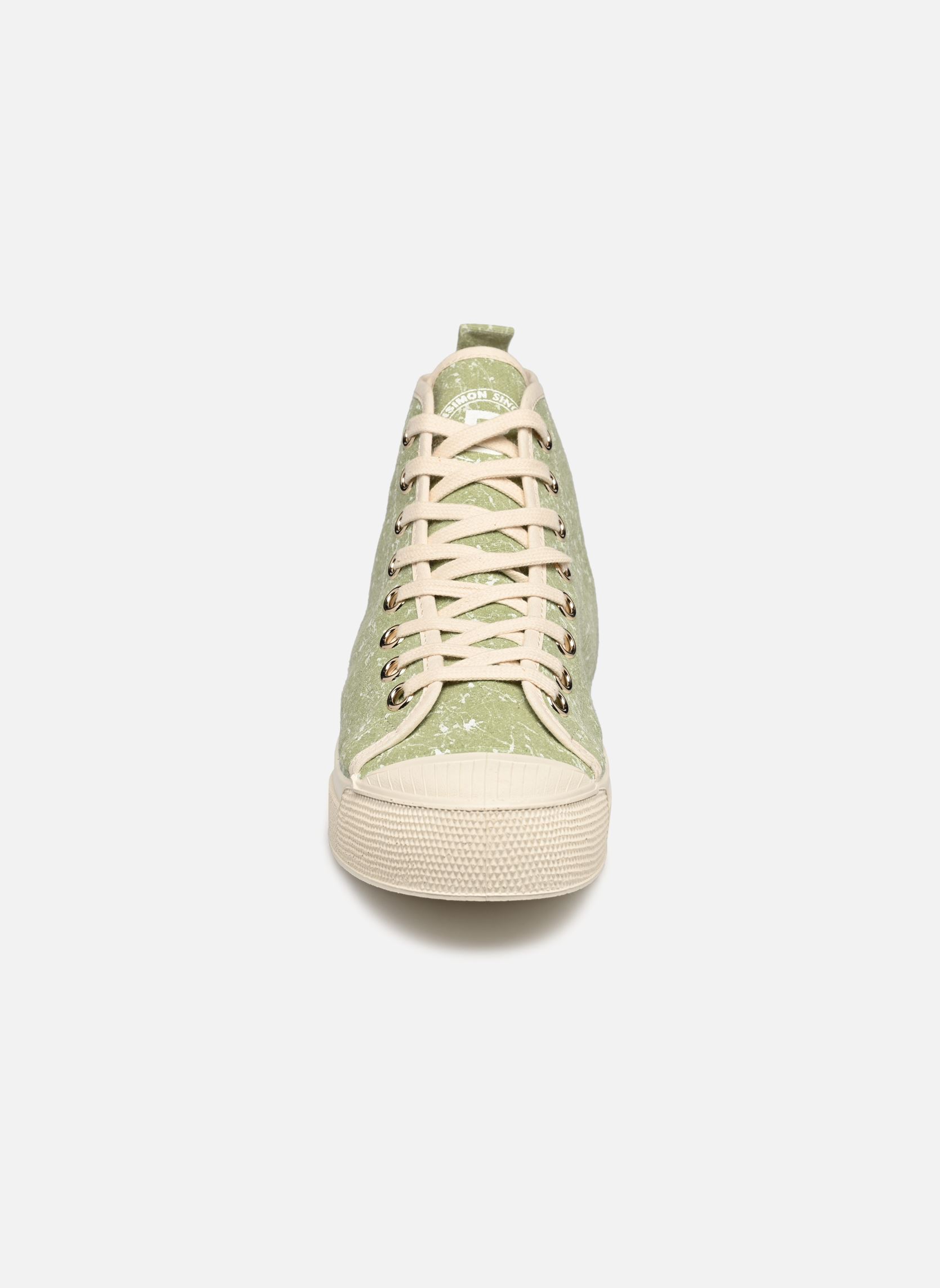 Baskets toile Stella Coton Vierge W femme vert Bensimon Baskets toile Stella Coton Vierge W femme vert ARGILE