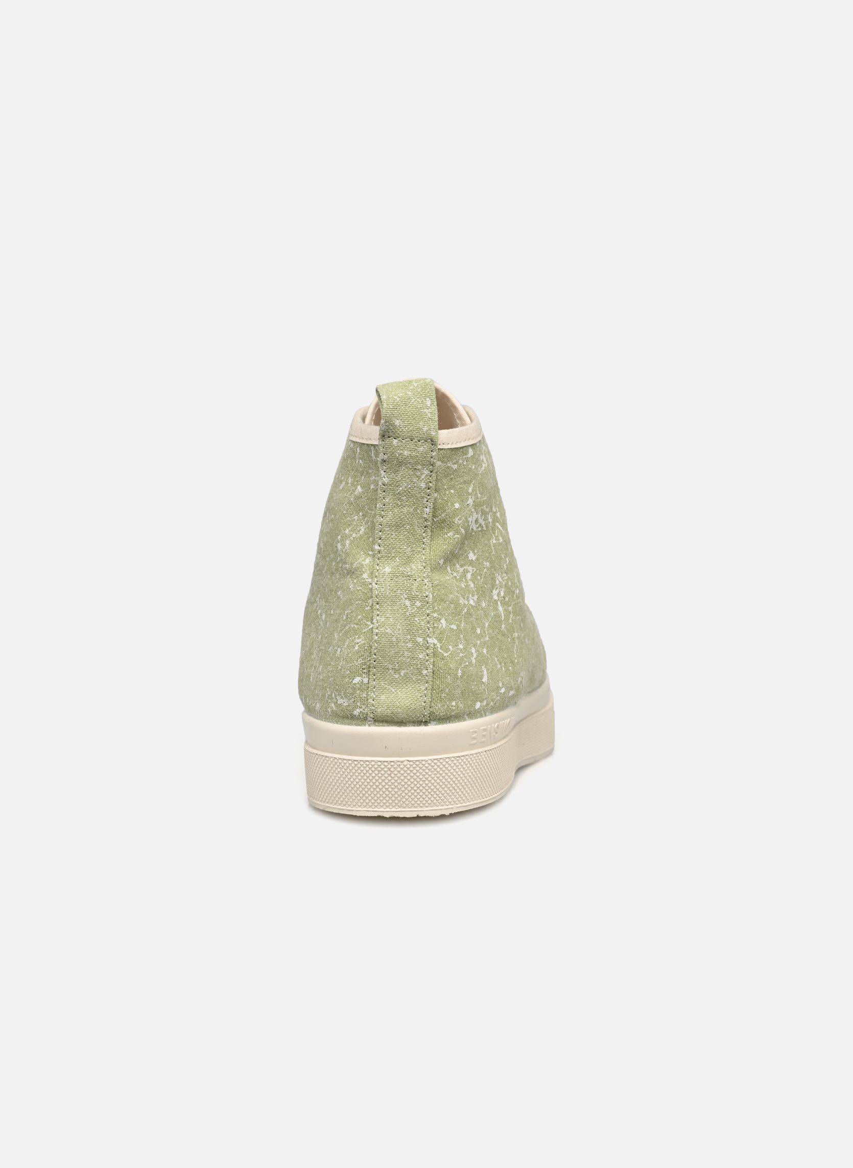 Baskets toile Stella Coton Vierge W femme vert Bensimon Baskets toile Stella Coton Vierge W femme vert ARGILE