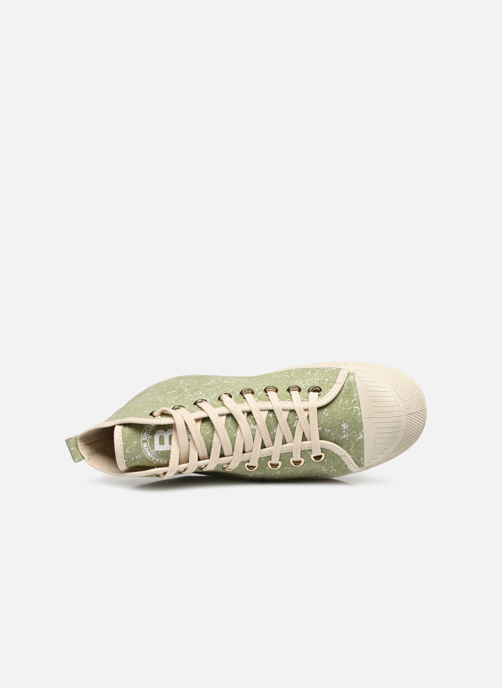 Baskets toile Stella Coton Vierge W femme vert Bensimon Baskets toile Stella Coton Vierge W femme vert ARGILE