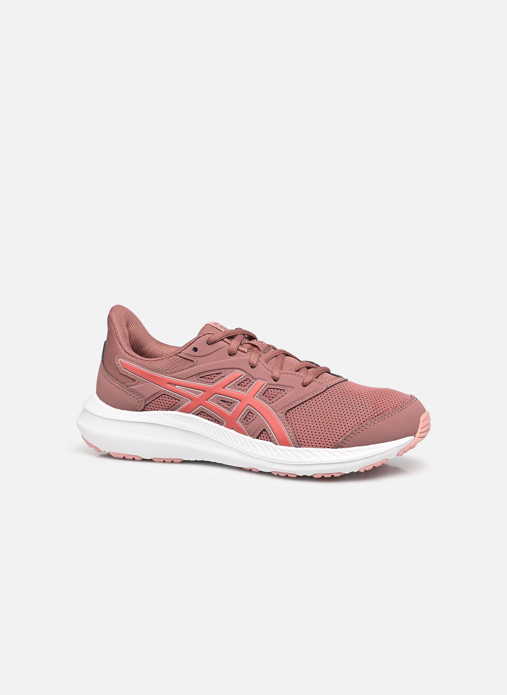 Chaussures de sport Jolt 4 Gs fille rouge Asics Chaussures de sport Jolt 4 Gs fille rouge Rubble Red/Dark Pink Clay