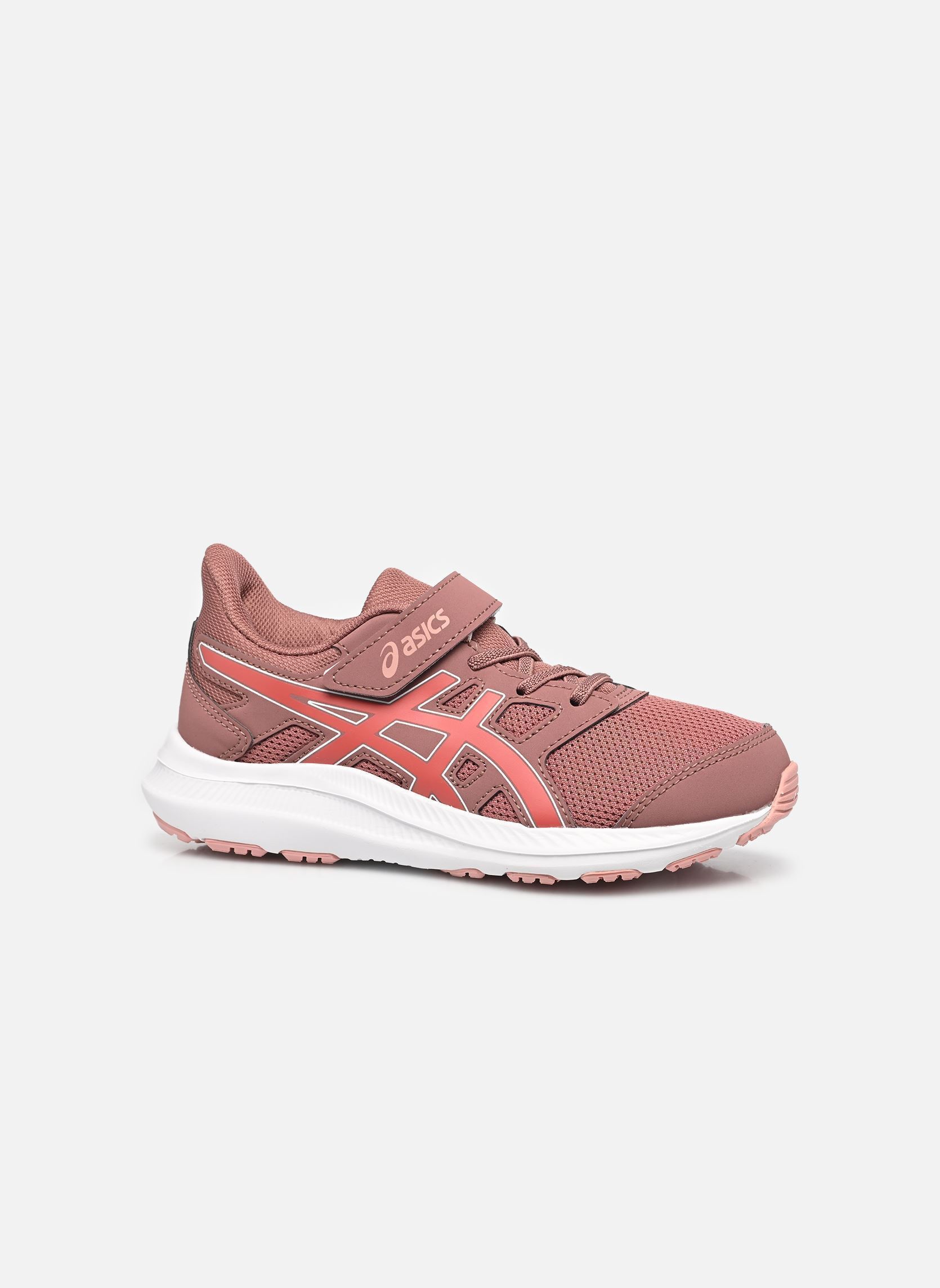 Sportschoenen Jolt 4 Ps meisjes rood Asics Sportschoenen Jolt 4 Ps meisjes rood Rubble Red/Dark Pink Clay