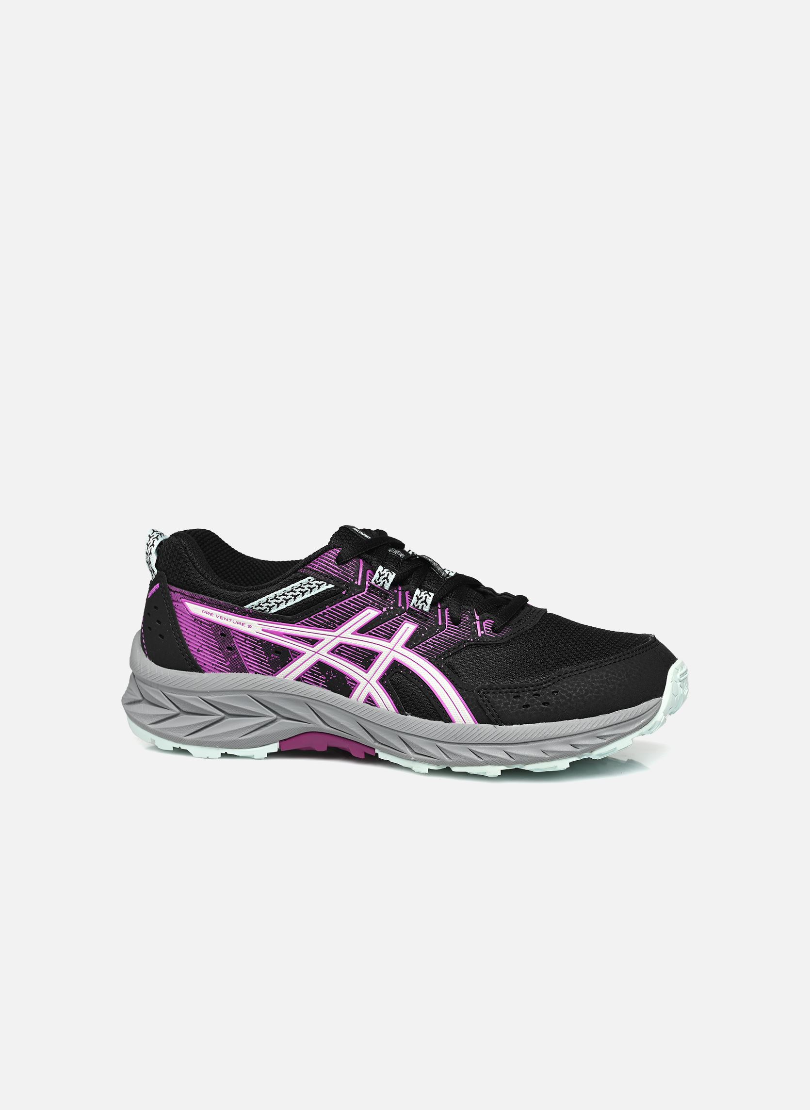 Scarpe da sport Pre Venture 9 Gs bambina nero Asics Scarpe da sport Pre Venture 9 Gs bambina nero BlackSoothing Sea