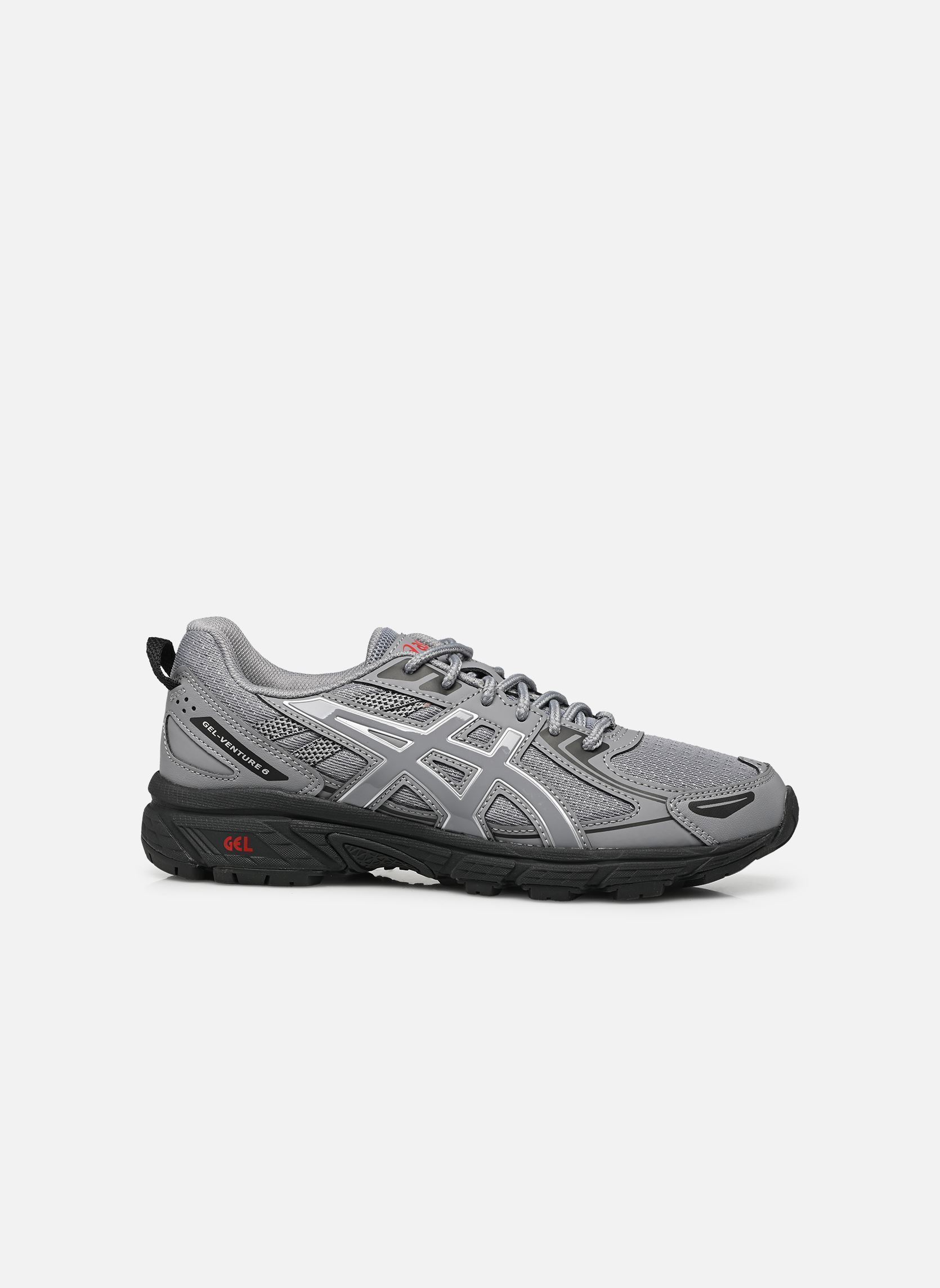 Niedrige Sneaker Gel-Venture 6 Gs grau Asics Niedrige Sneaker Gel-Venture 6 Gs grau GRAVEL/GRAPHITE GREY