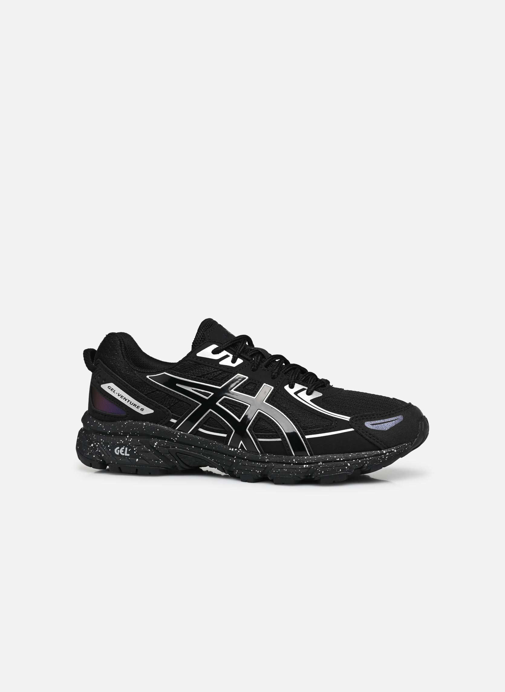 Niedrige Sneaker Gel-Venture 6 Gs schwarz Asics Niedrige Sneaker Gel-Venture 6 Gs schwarz BLACK/PURE SILVER