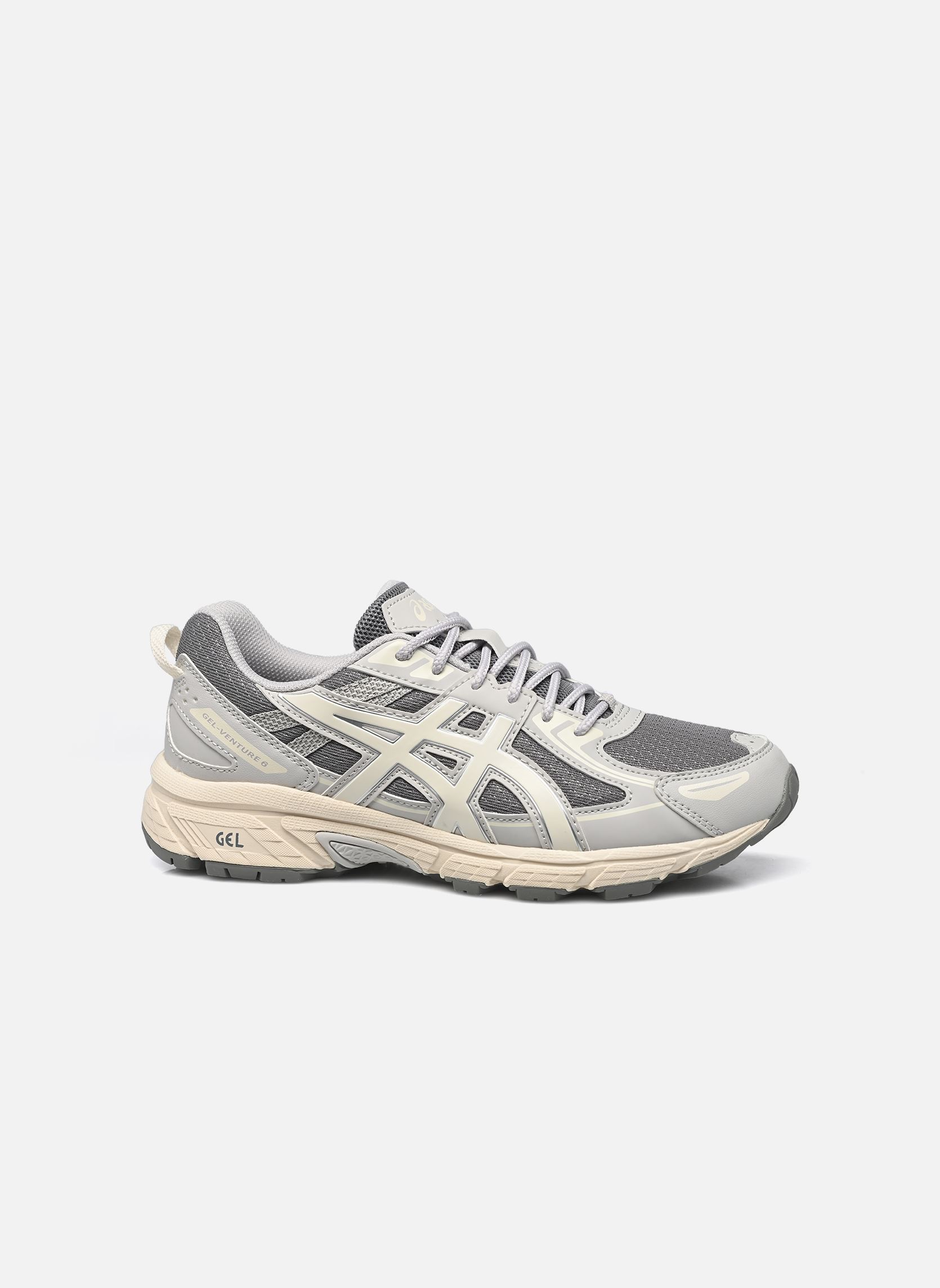 Niedrige Sneaker Gel-Venture 6 Gs grau Asics Niedrige Sneaker Gel-Venture 6 Gs grau CLAY GREYCREAM
