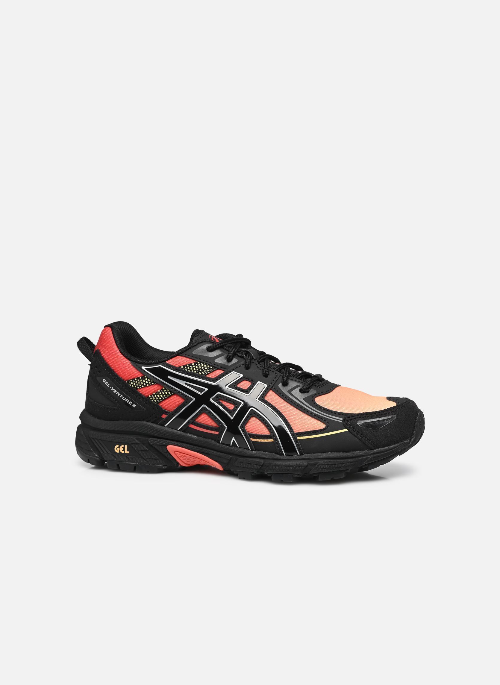Baskets basses Gel-Venture 6 Gs garçon noir Asics Baskets basses Gel-Venture 6 Gs garçon noir BLACK/CAYENNE