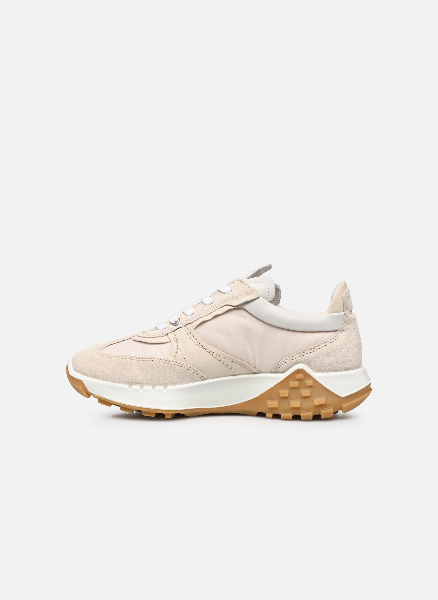 Baskets basses Retro Sneaker W femme beige Ecco Baskets basses Retro Sneaker W femme beige LIMESTLIMESTLIMESTWHI