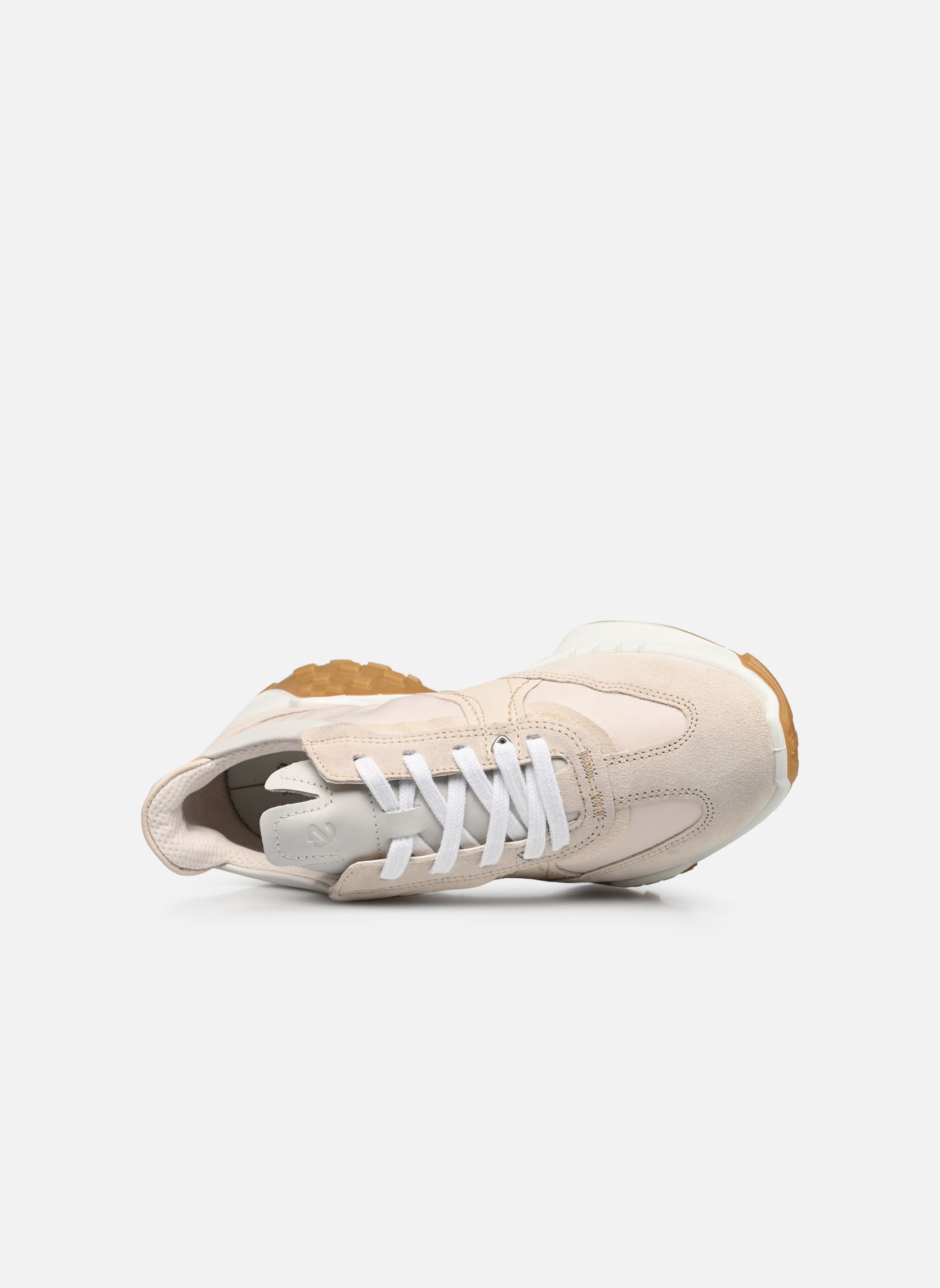 Baskets basses Retro Sneaker W femme beige Ecco Baskets basses Retro Sneaker W femme beige LIMESTLIMESTLIMESTWHI