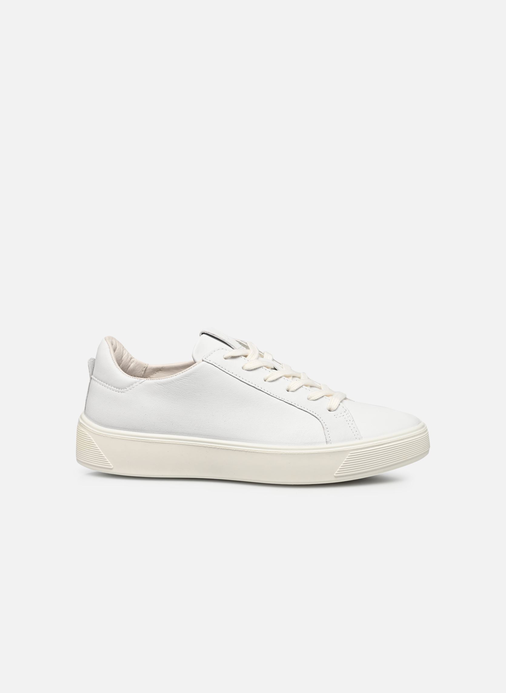 Niedrige Sneaker Street Tray W damen weiß Ecco Niedrige Sneaker Street Tray W damen weiß WHITE UST DROID