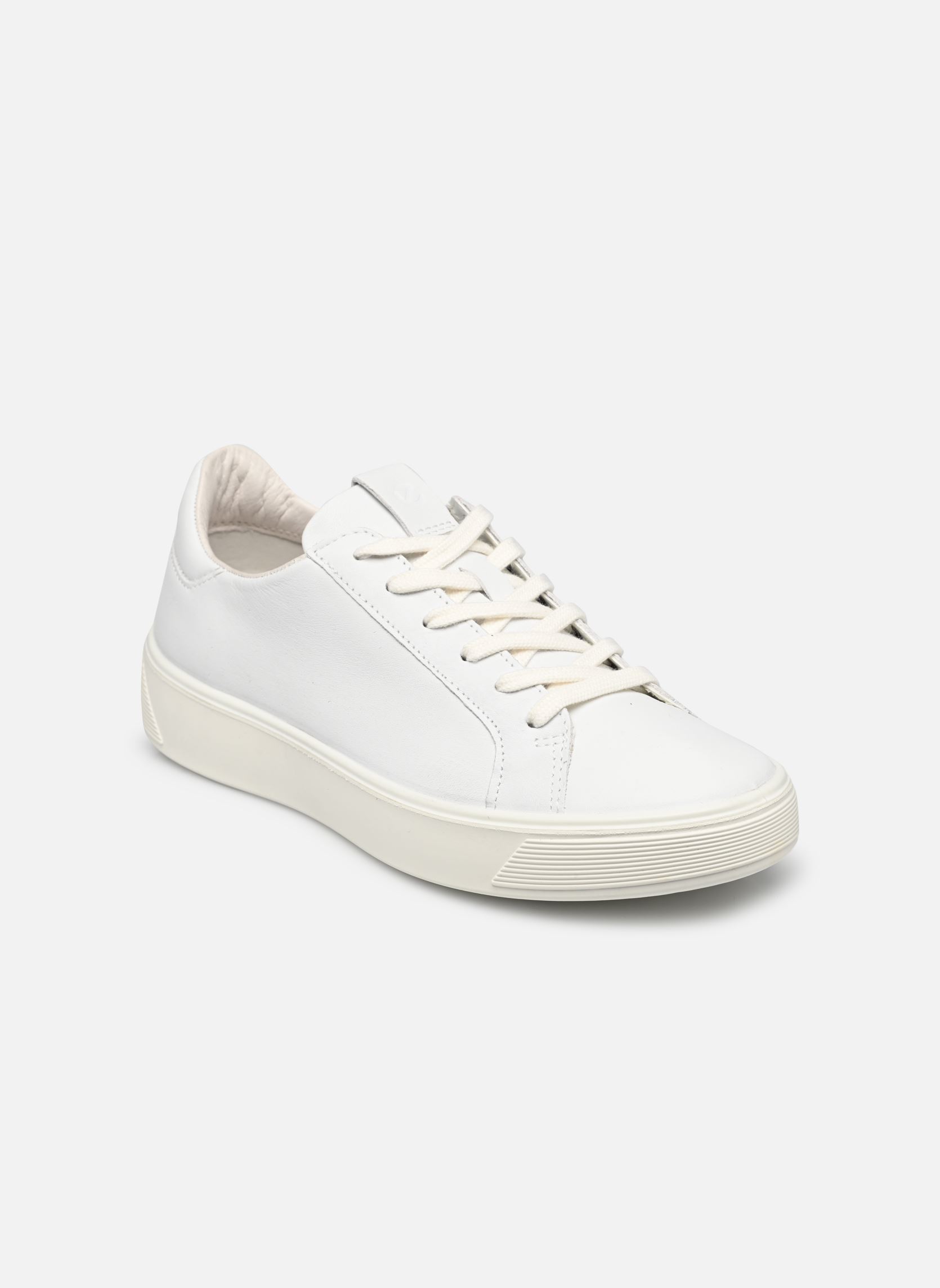 Niedrige Sneaker Street Tray W damen weiß Ecco Niedrige Sneaker Street Tray W damen weiß WHITE UST DROID