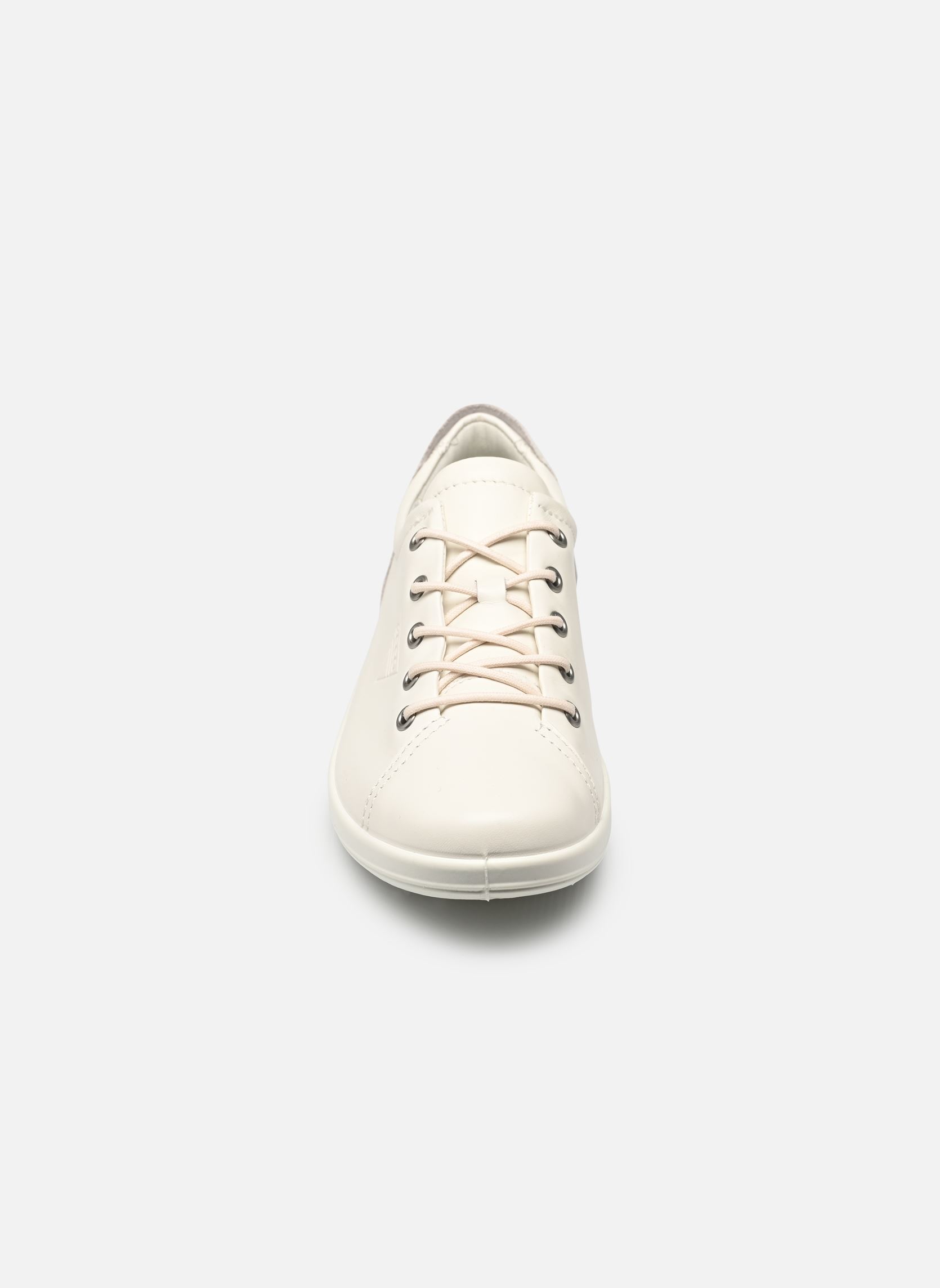 Lage sneakers Soft 2.0 dames wit Ecco Lage sneakers Soft 2.0 dames wit WHITE