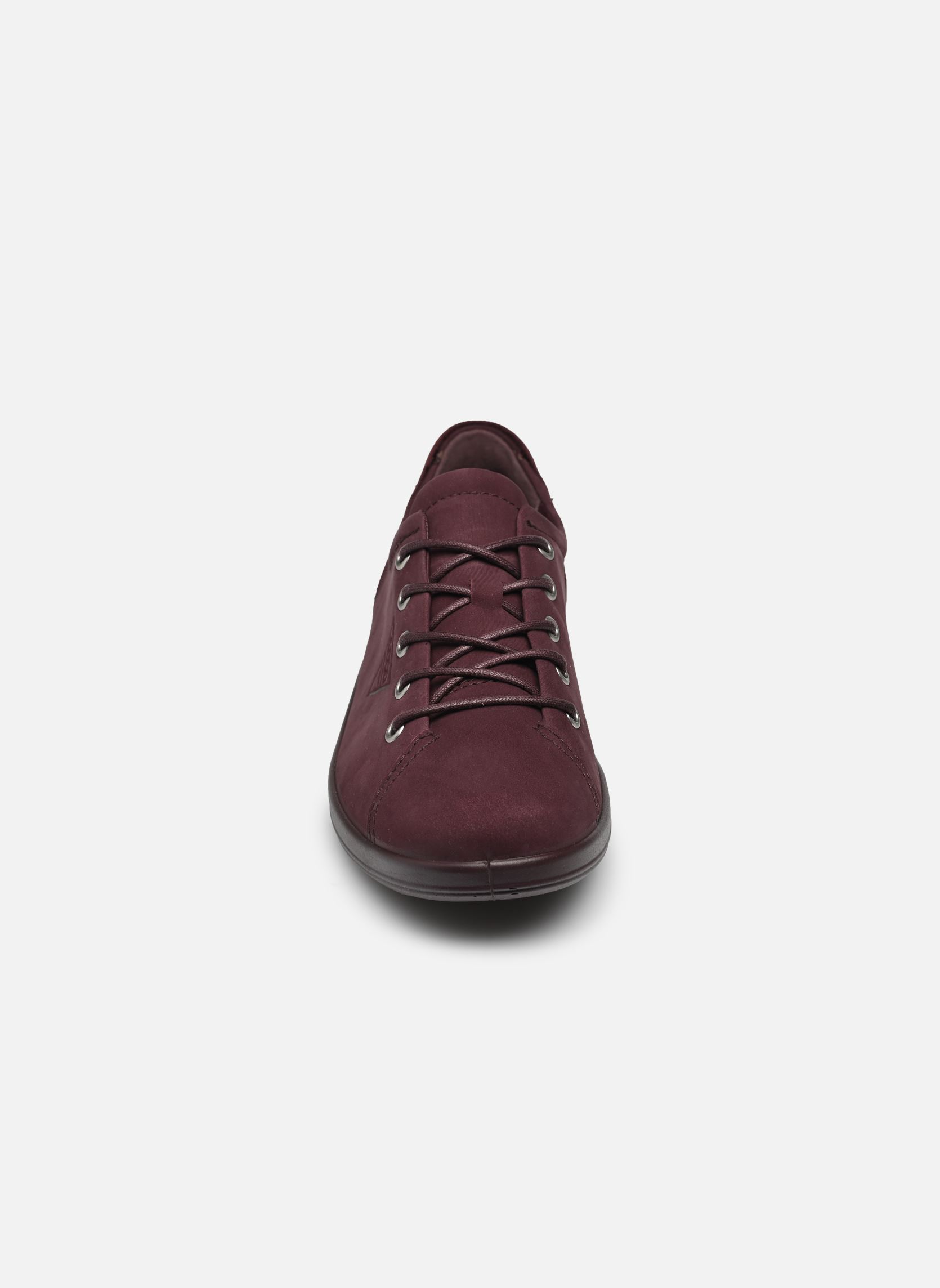 Baskets basses Soft 2.0 femme bordeaux Ecco Baskets basses Soft 2.0 femme bordeaux FIG