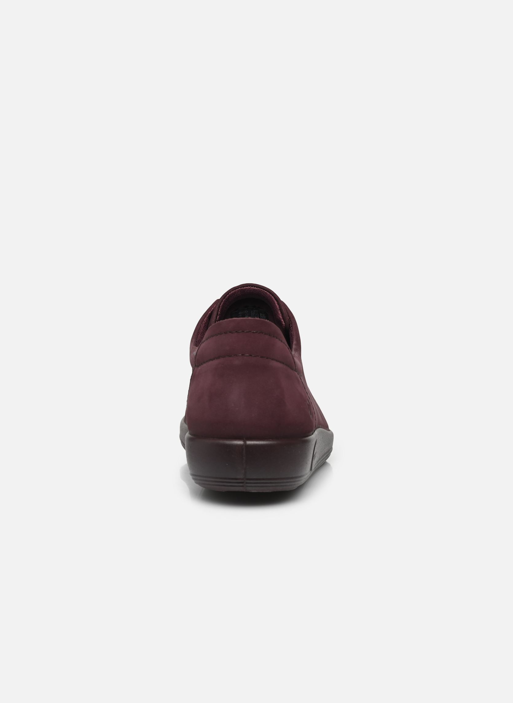 Baskets basses Soft 2.0 femme bordeaux Ecco Baskets basses Soft 2.0 femme bordeaux FIG