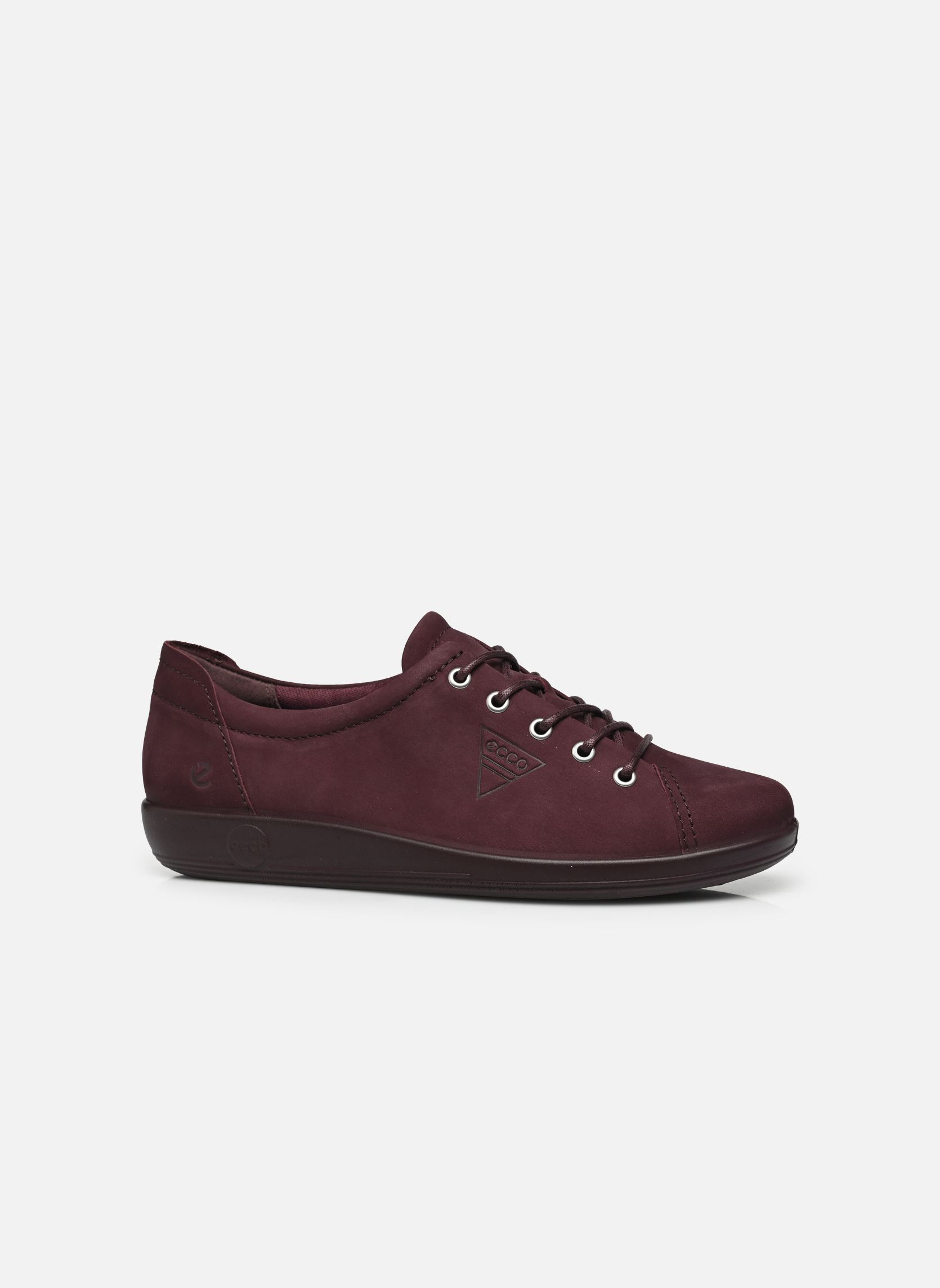 Baskets basses Soft 2.0 femme bordeaux Ecco Baskets basses Soft 2.0 femme bordeaux FIG