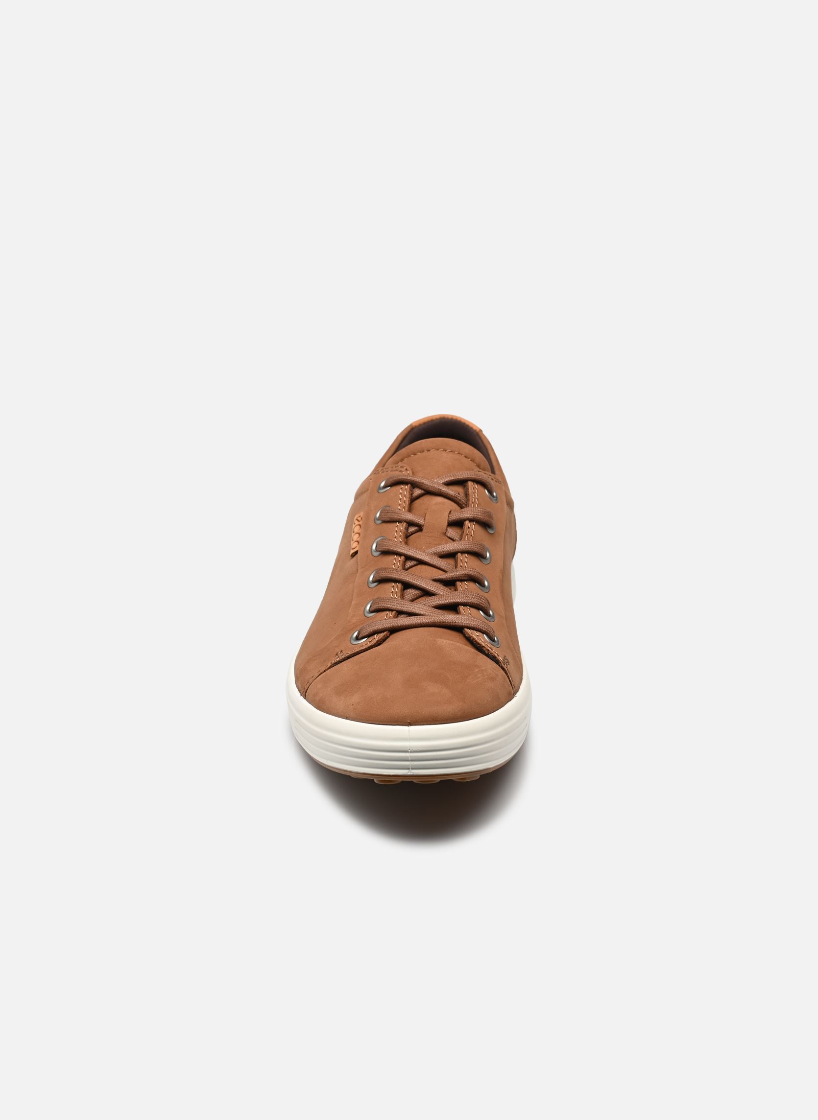 Niedrige Sneaker Soft 7 M herren braun Ecco Niedrige Sneaker Soft 7 M herren braun CAMEL/LION