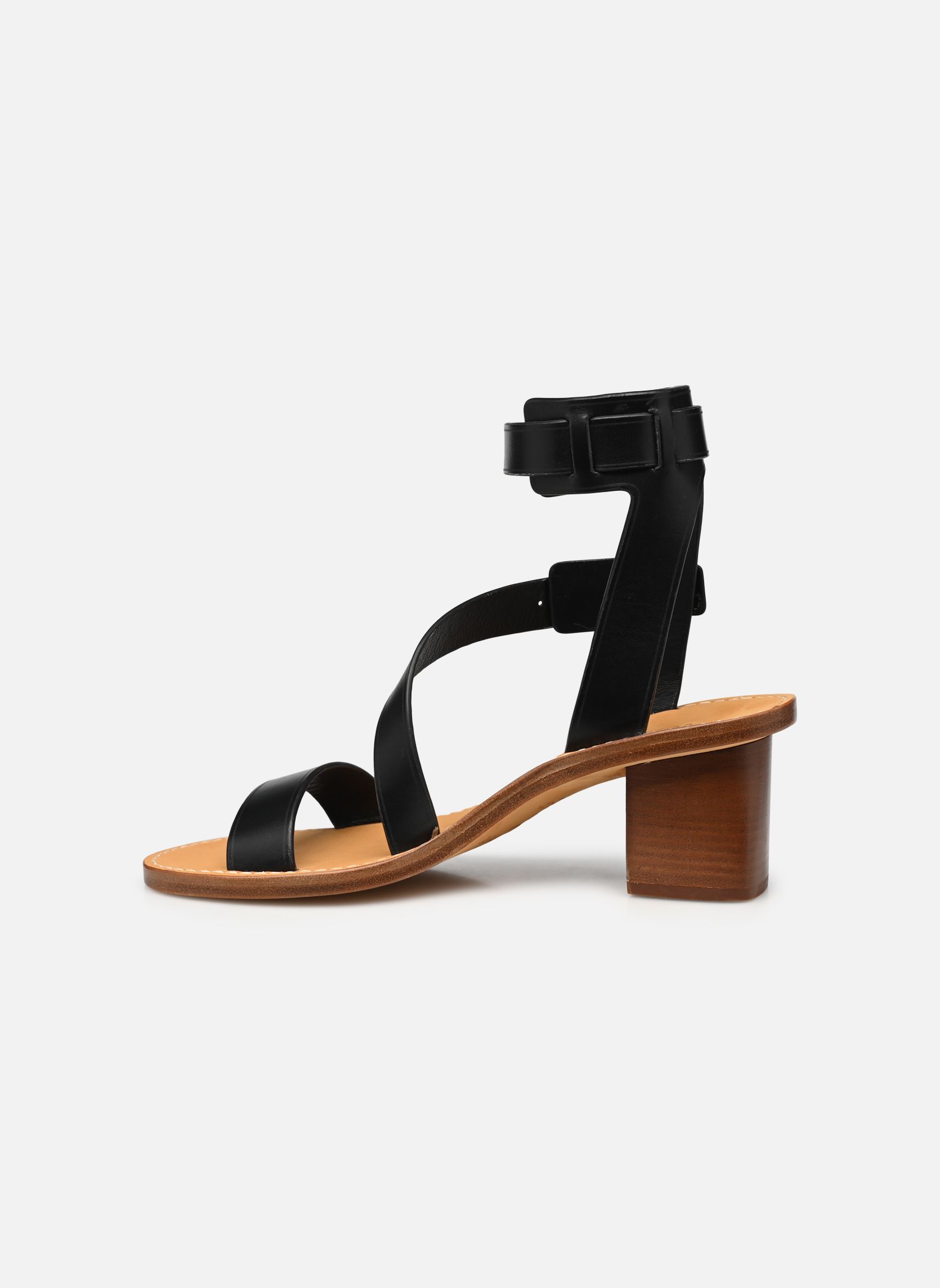 Sandales Cecilia Caprese Sandal Leather femme noir Zadig & Voltaire Sandales Cecilia Caprese Sandal Leather femme noir Noir