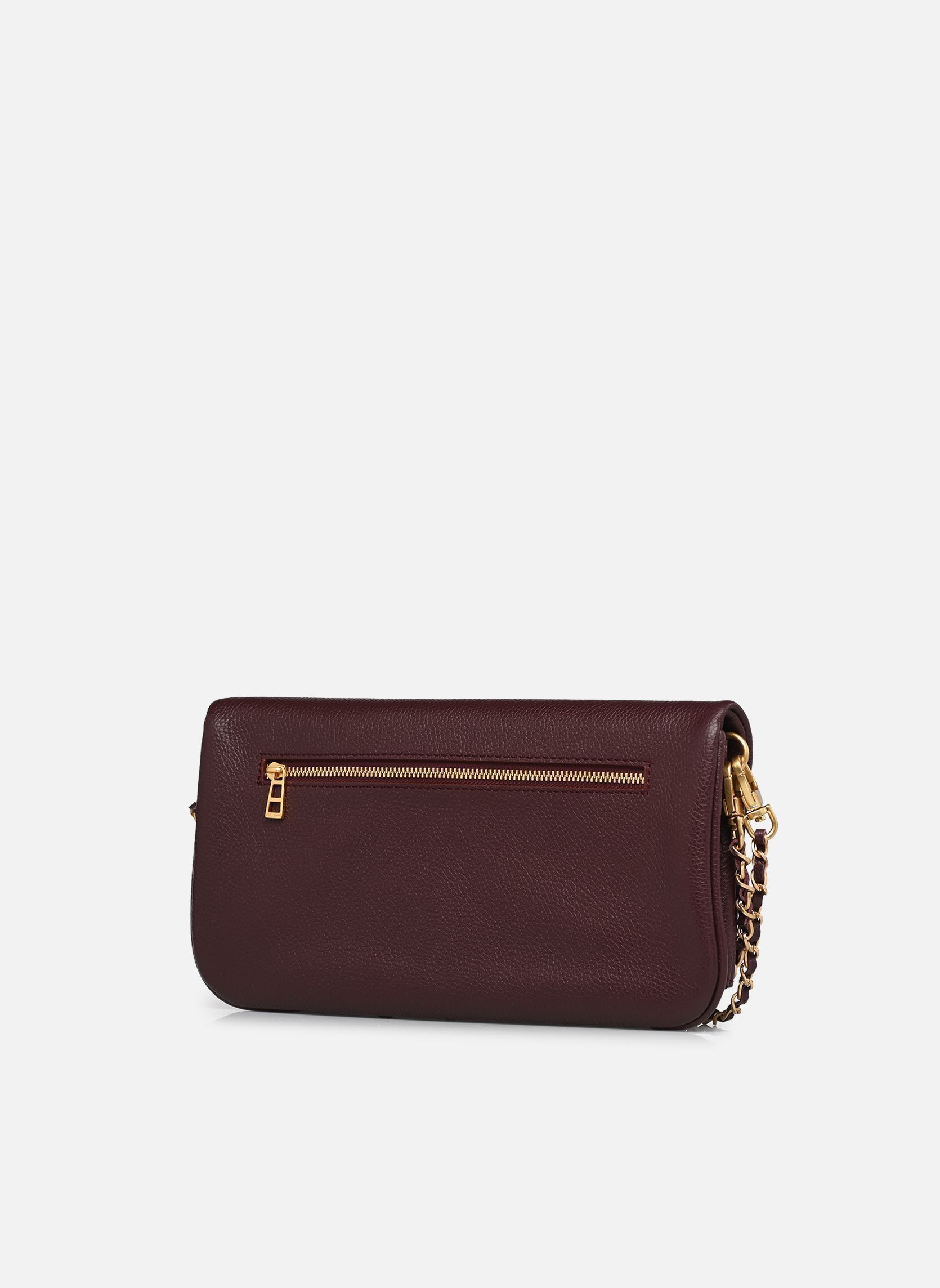 Umhängetaschen Rock Grained Leather damen bordeaux Zadig & Voltaire Umhängetaschen Rock Grained Leather damen bordeaux DEEP PURPLE