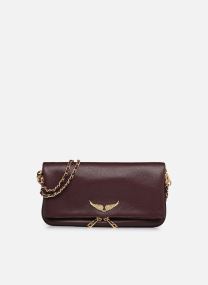 Umhängetaschen Rock Grained Leather damen bordeaux Zadig & Voltaire Umhängetaschen Rock Grained Leather damen bordeaux DEEP PURPLE