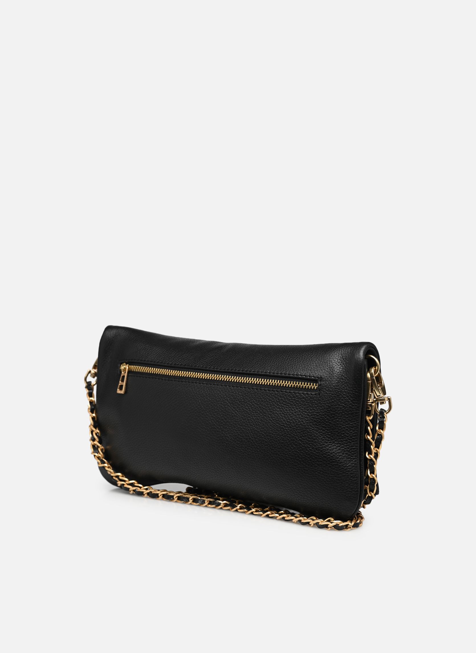 Borse a tracolla Rock Grained Leather donna nero Zadig & Voltaire Borse a tracolla Rock Grained Leather donna nero NOIR GOLD
