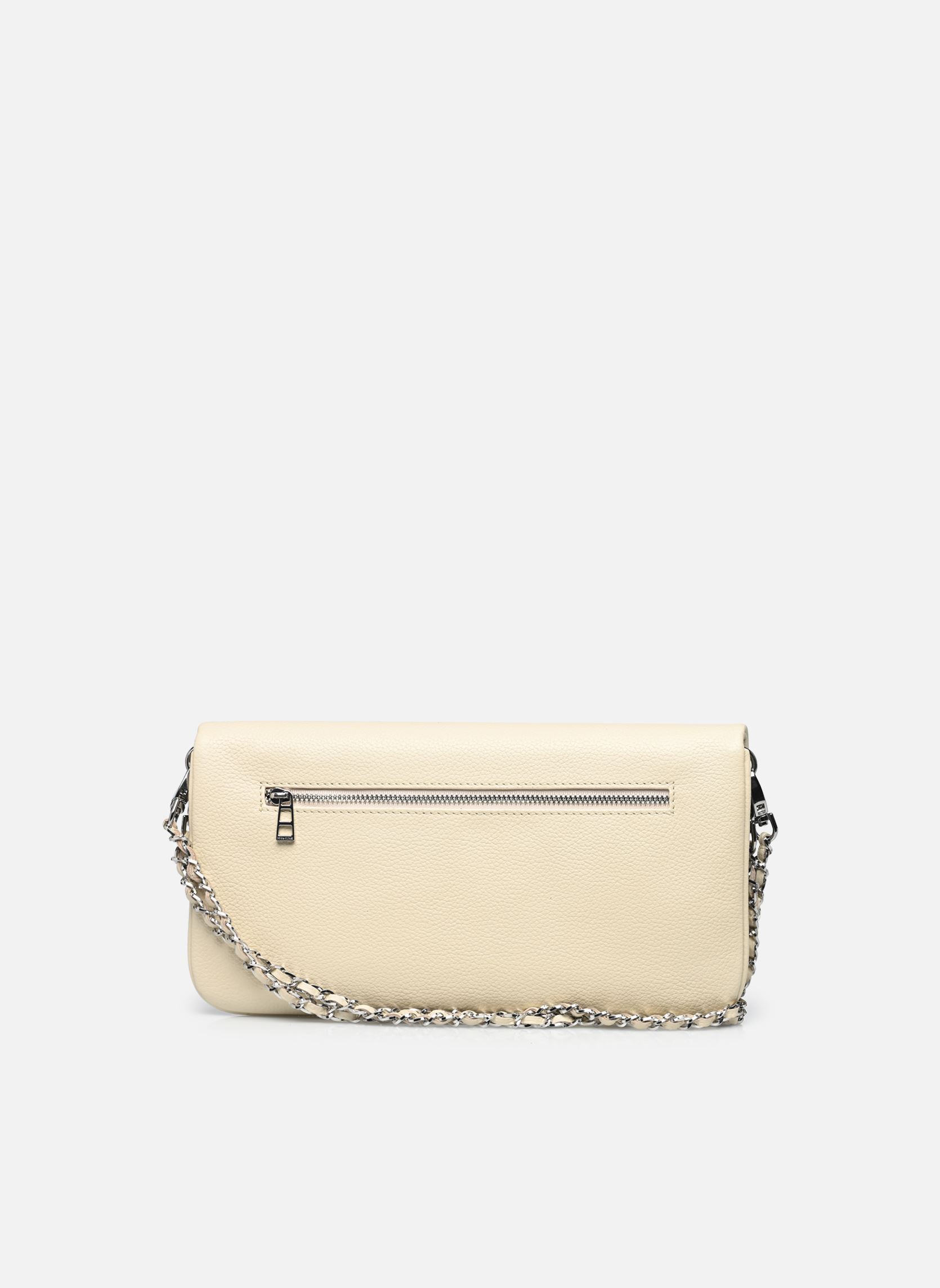 Umhängetaschen Rock Grained Leather damen weiß Zadig & Voltaire Umhängetaschen Rock Grained Leather damen weiß FLASH