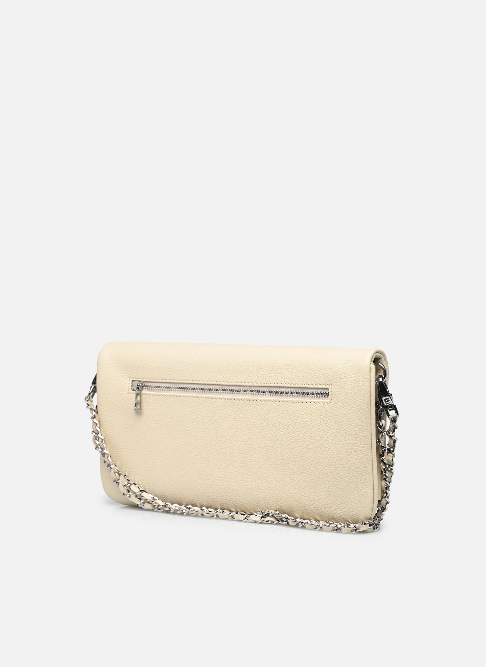 Umhängetaschen Rock Grained Leather damen weiß Zadig & Voltaire Umhängetaschen Rock Grained Leather damen weiß FLASH