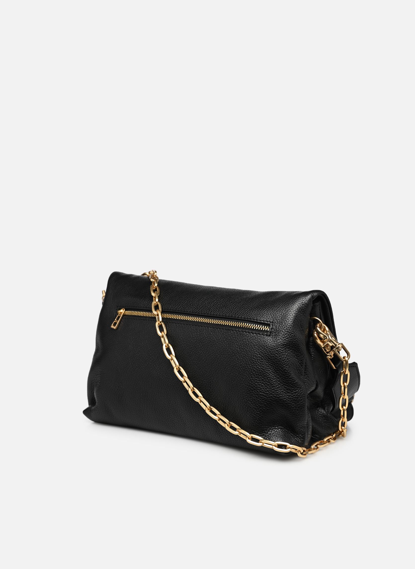 Schoudertassen Rocky Grained Leather dames zwart Zadig & Voltaire Schoudertassen Rocky Grained Leather dames zwart NOIR GOLD