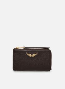 Kartenetui Zv Card Grained Leather damen schwarz