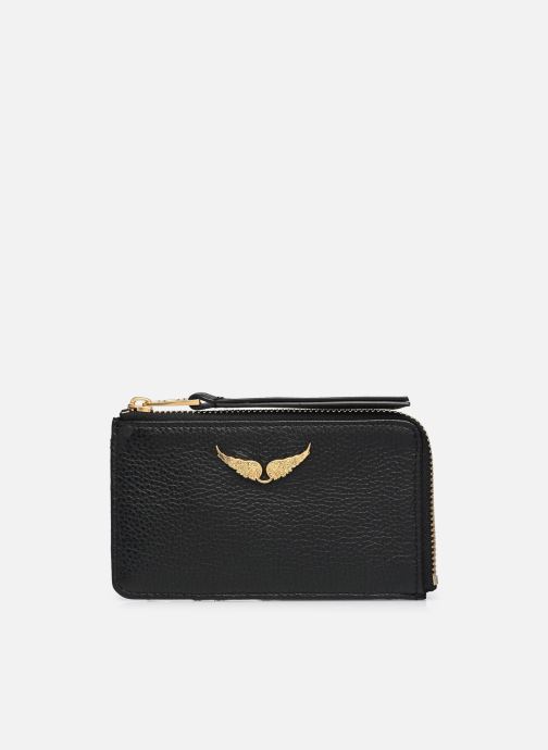 Zadig & Voltaire Porte-cartes Zv Card Grained Leather femme noir