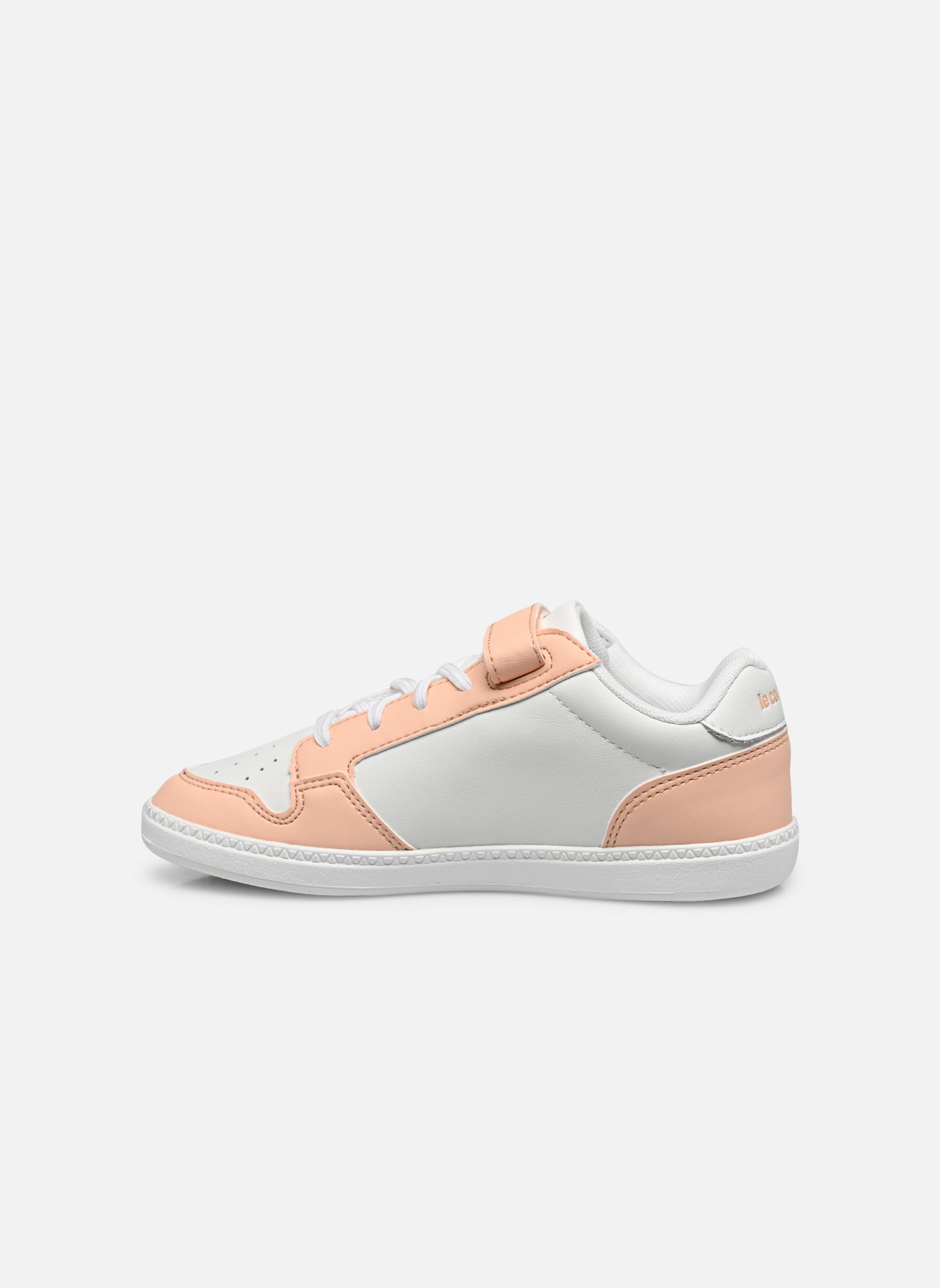 Sneakers basse BREAKPOINT PS SPORT GIRL bambina bianco Le Coq Sportif Sneakers basse BREAKPOINT PS SPORT GIRL bambina bianco optical white/bleached apricot