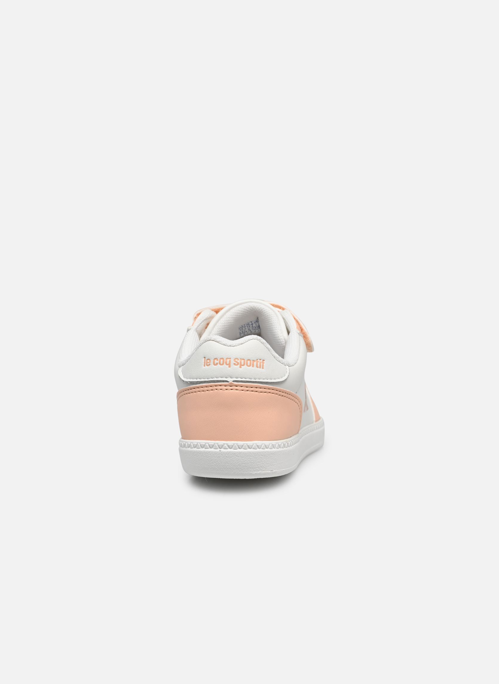 Sneakers basse BREAKPOINT PS SPORT GIRL bambina bianco Le Coq Sportif Sneakers basse BREAKPOINT PS SPORT GIRL bambina bianco optical white/bleached apricot