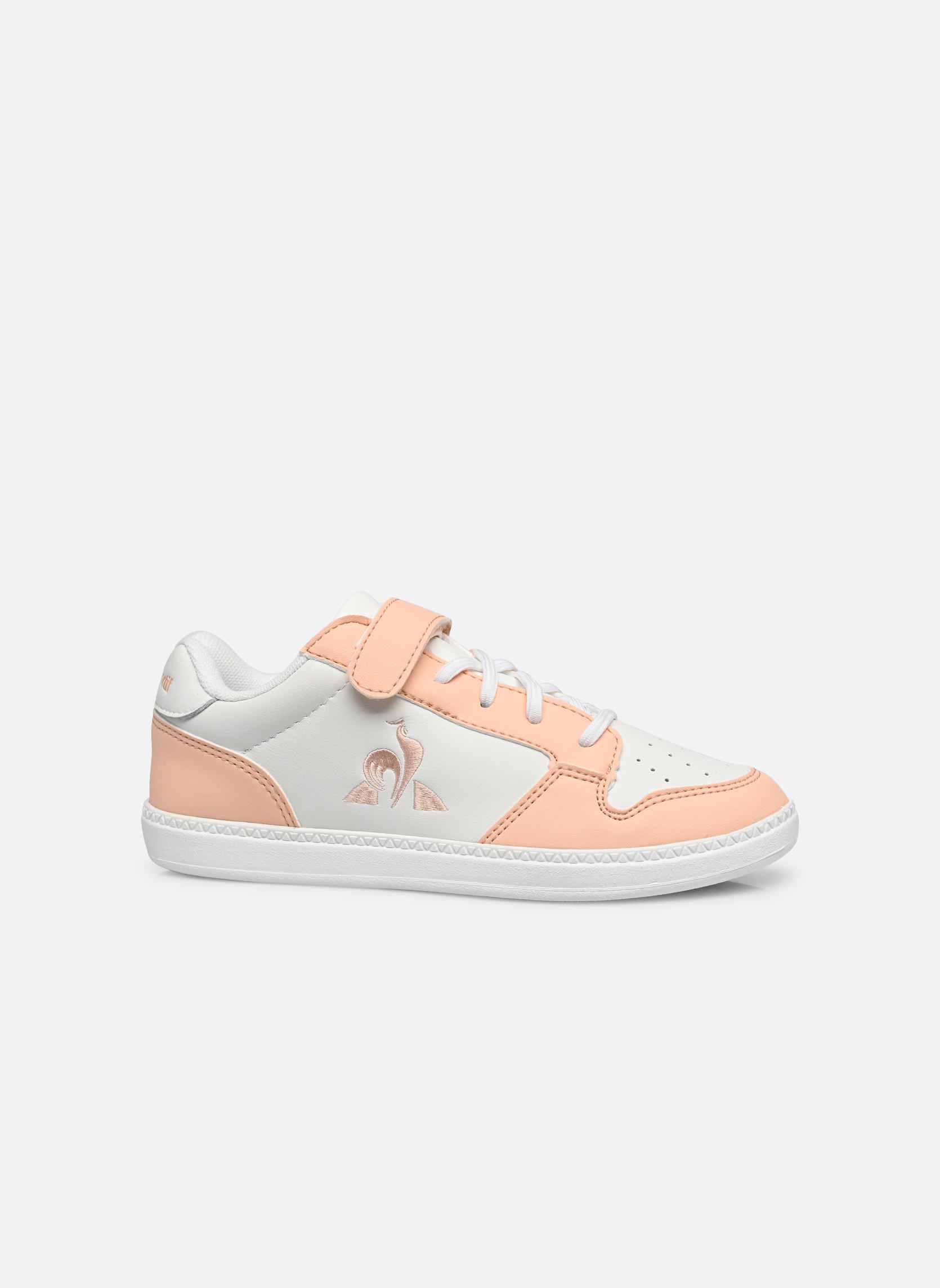 Sneakers basse BREAKPOINT PS SPORT GIRL bambina bianco Le Coq Sportif Sneakers basse BREAKPOINT PS SPORT GIRL bambina bianco optical white/bleached apricot