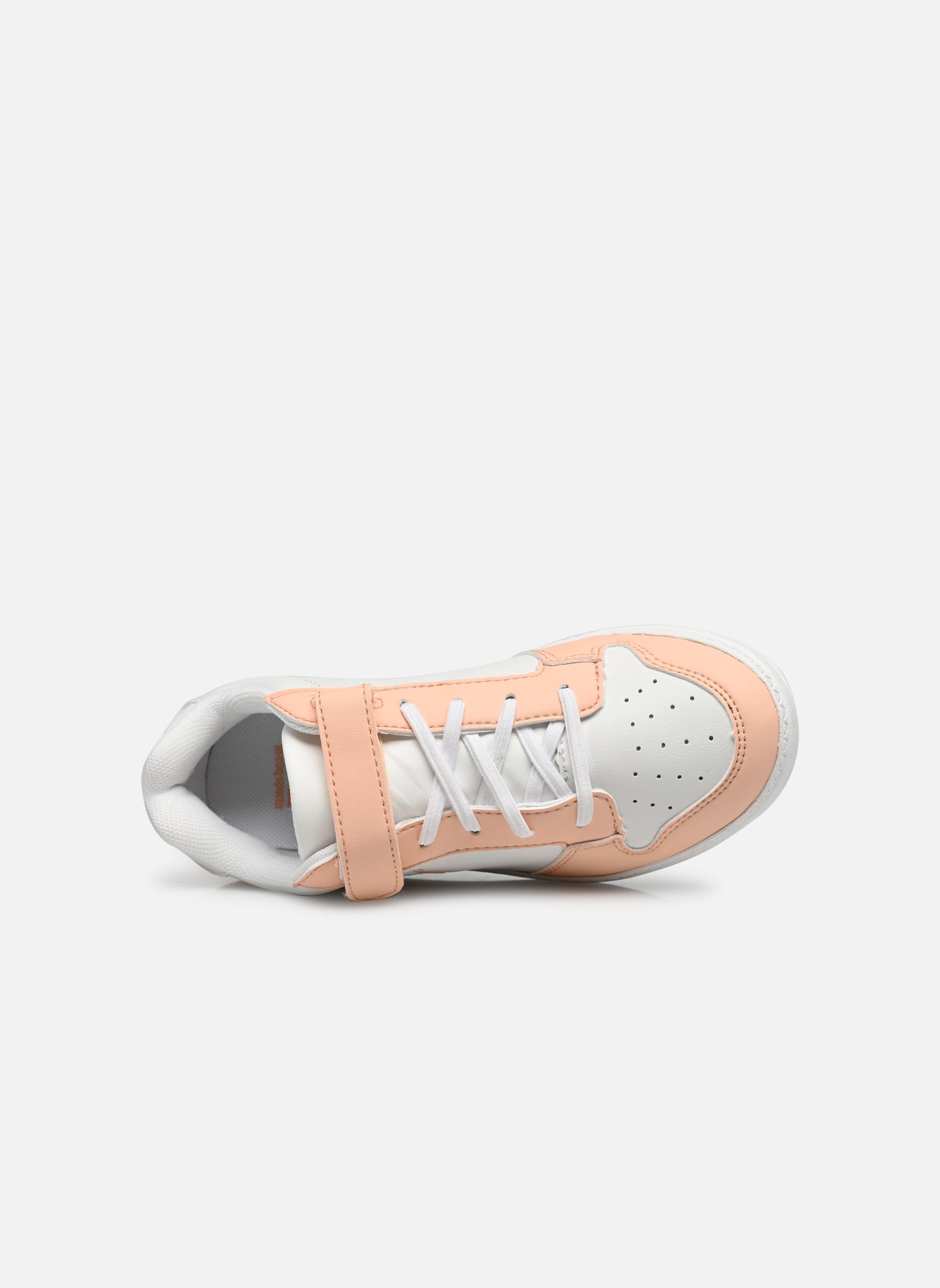 Sneakers basse BREAKPOINT PS SPORT GIRL bambina bianco Le Coq Sportif Sneakers basse BREAKPOINT PS SPORT GIRL bambina bianco optical white/bleached apricot