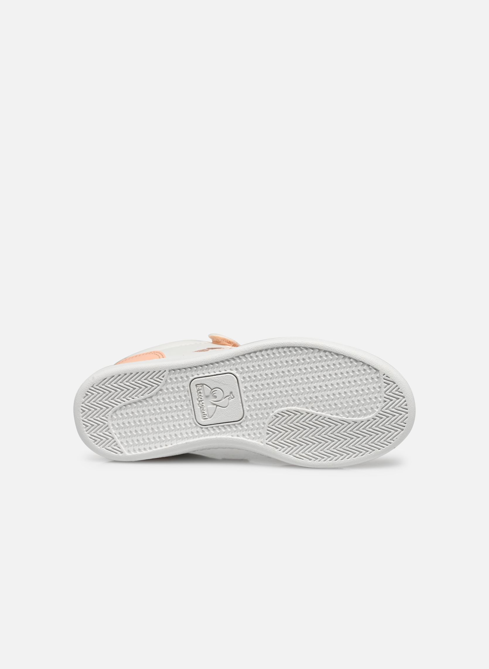Sneakers basse BREAKPOINT PS SPORT GIRL bambina bianco Le Coq Sportif Sneakers basse BREAKPOINT PS SPORT GIRL bambina bianco optical white/bleached apricot