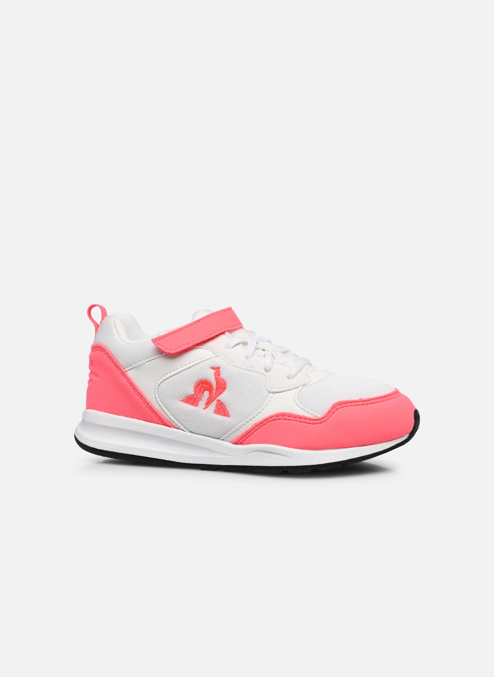Baskets basses LCS R500 PS GIRL FLUO fille blanc Le Coq Sportif Baskets basses LCS R500 PS GIRL FLUO fille blanc optical white/diva pink