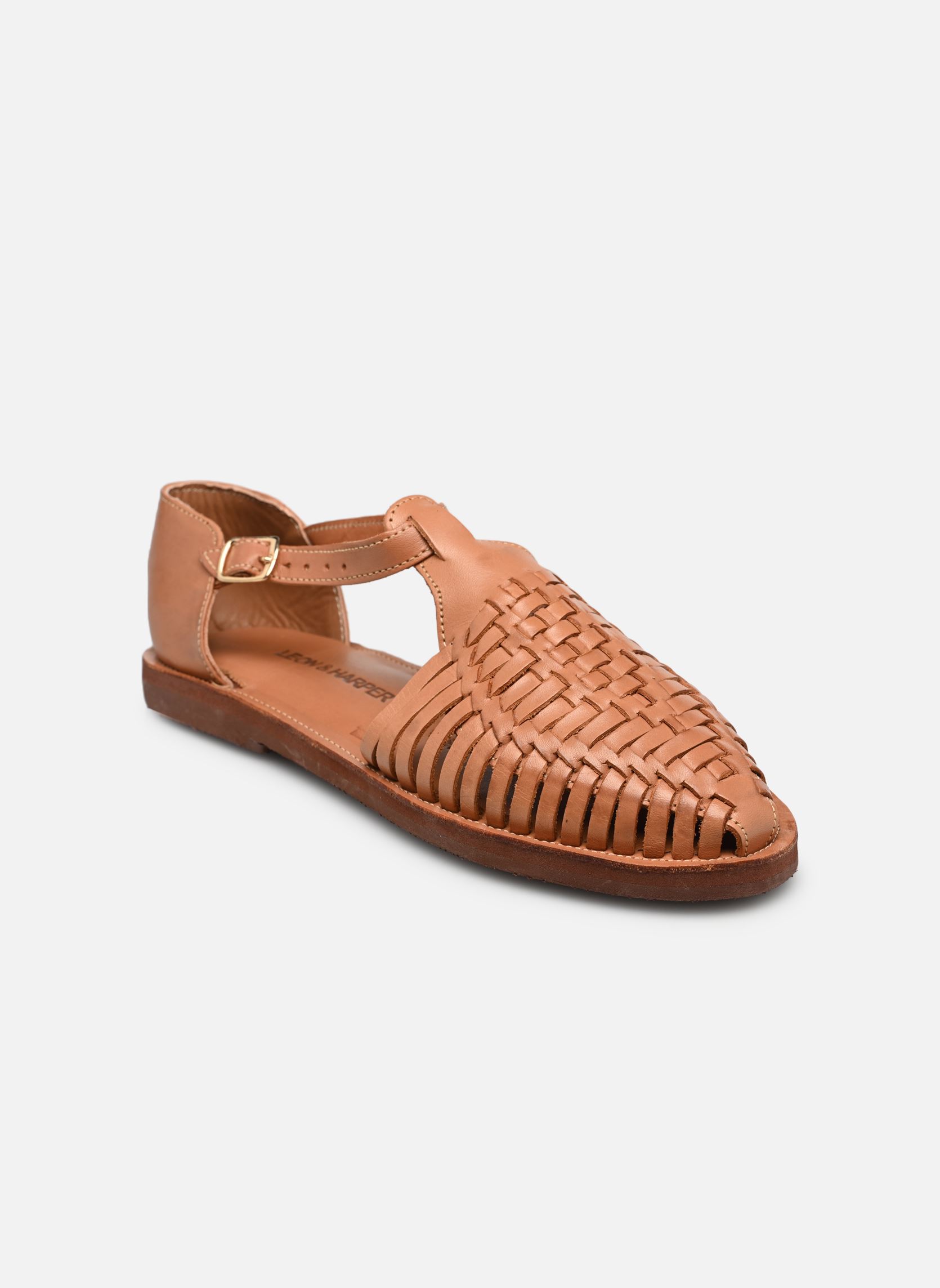 Sandales Acapulco AS14 P23 femme beige Leon & Harper Sandales Acapulco AS14 P23 femme beige NATURAL