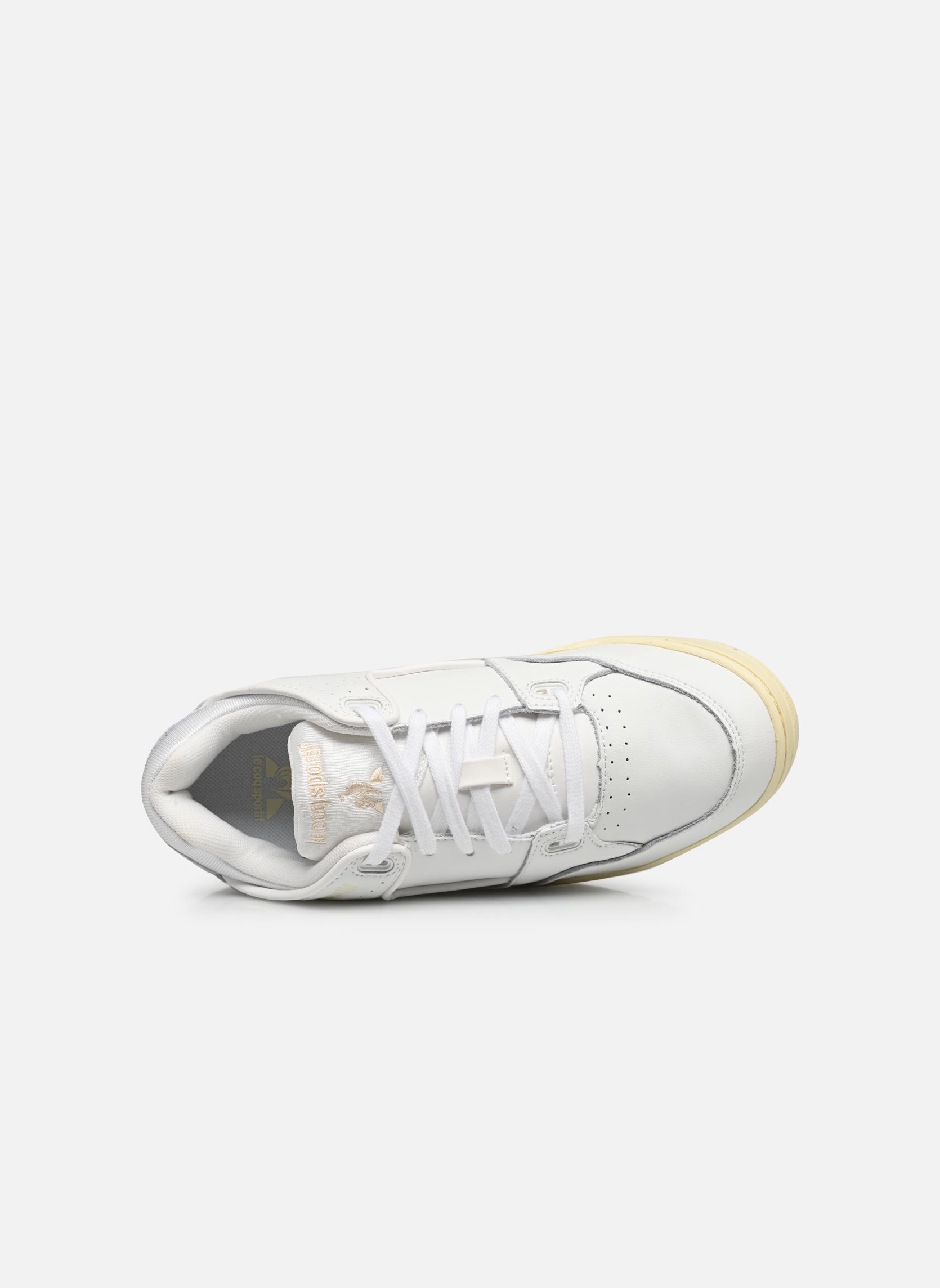 Baskets basses LCS T1000 femme blanc Le Coq Sportif Baskets basses LCS T1000 femme blanc Optical White